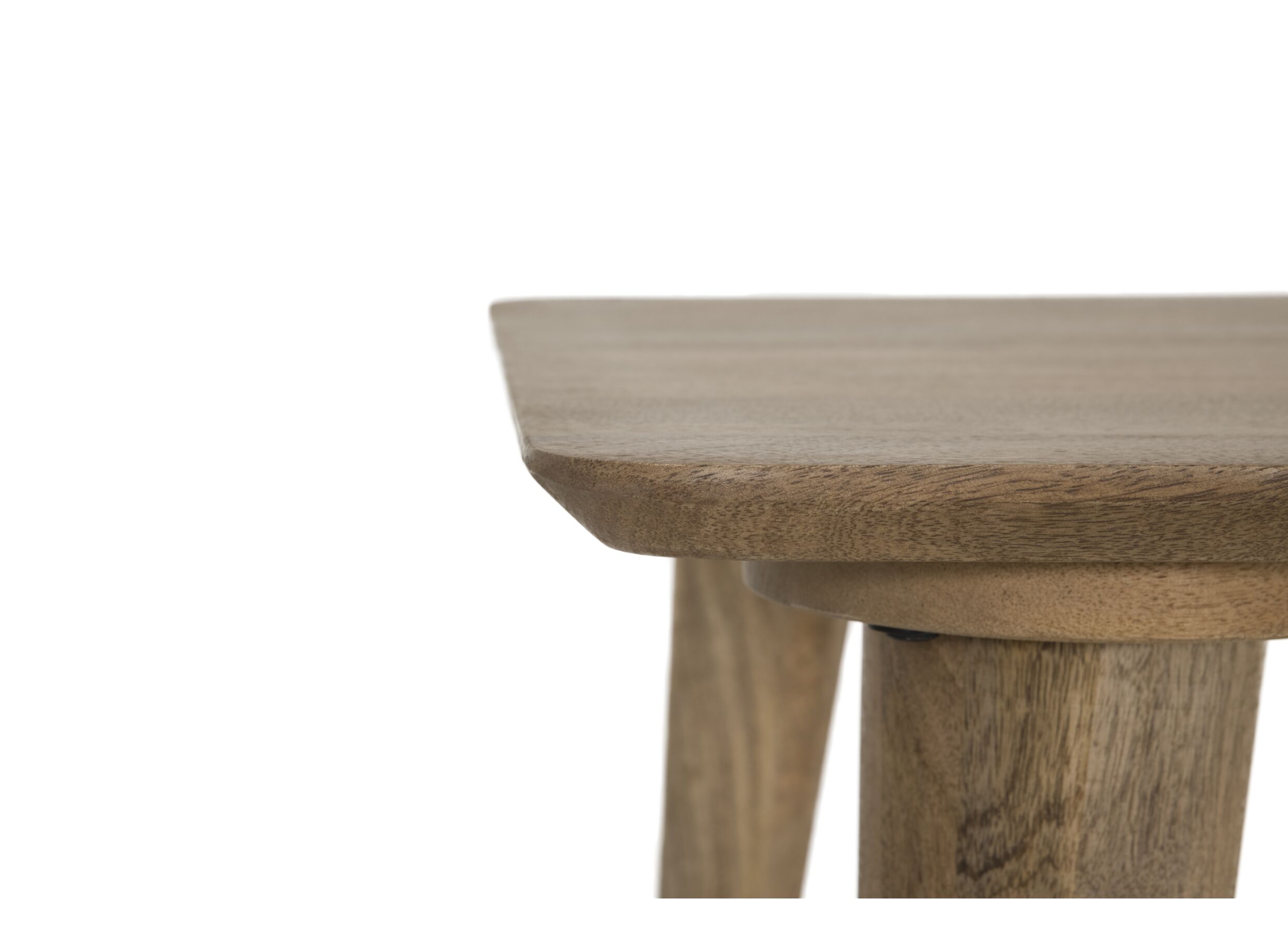 Detail - Table Tiresias 190x100cm - manguier massif - naturel