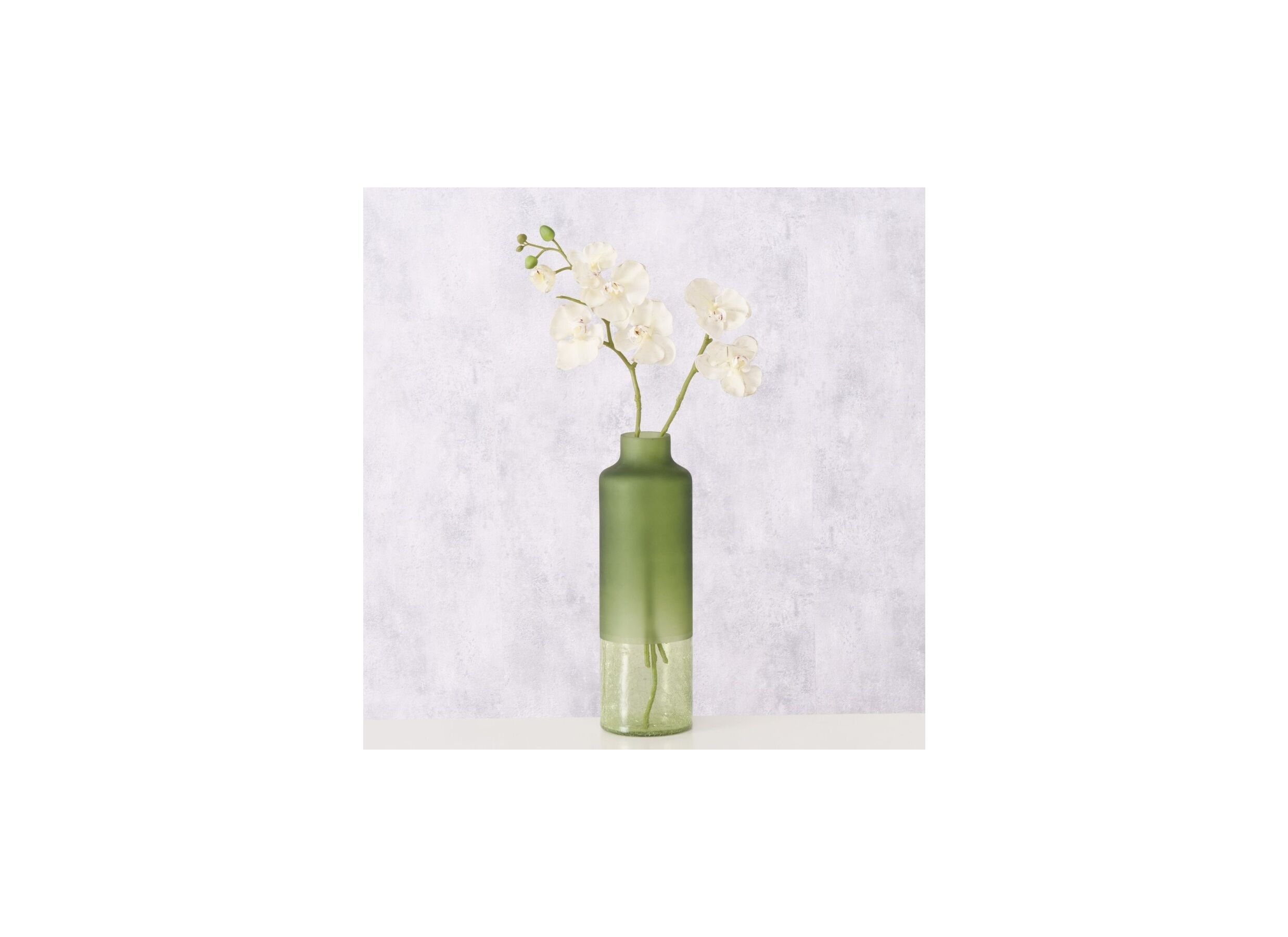 Sfeerfoto - Vaas Meredith H41cm - glas - groen