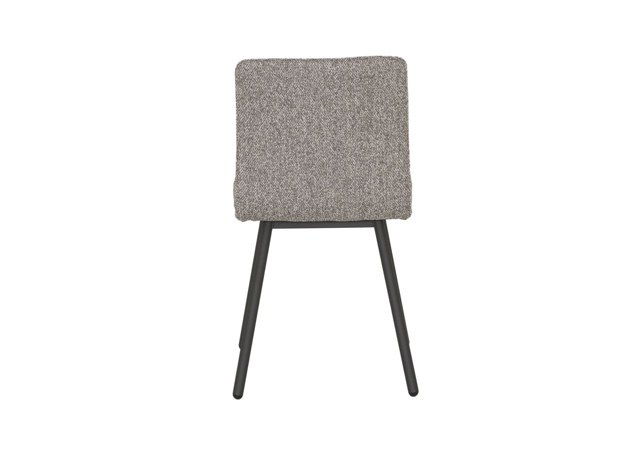 Chaise Pisa 44,5x55,5x82cm - fibre polyester/acier - fossil