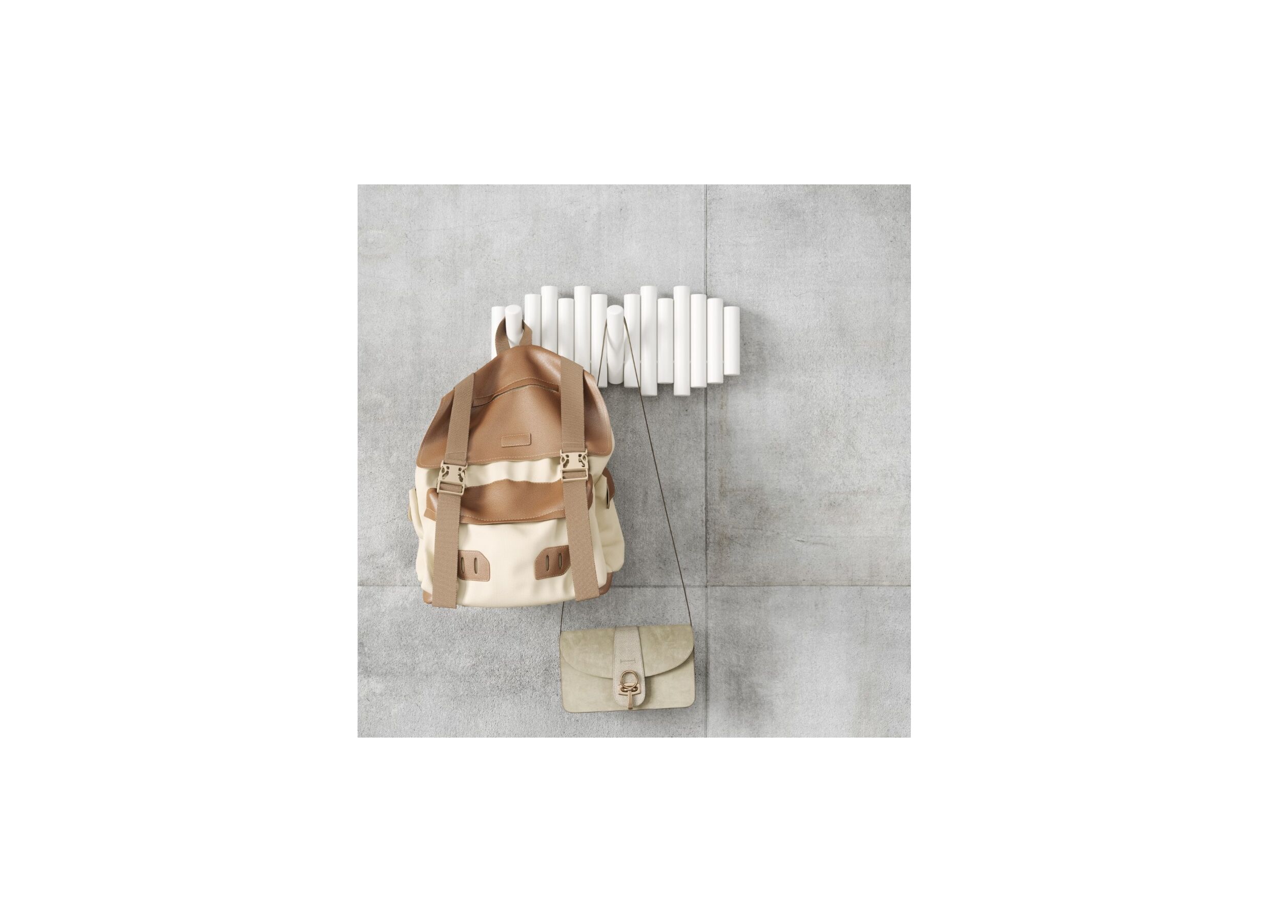 Foto ambiance - Portemanteau mural Picket Rail 38,3cm