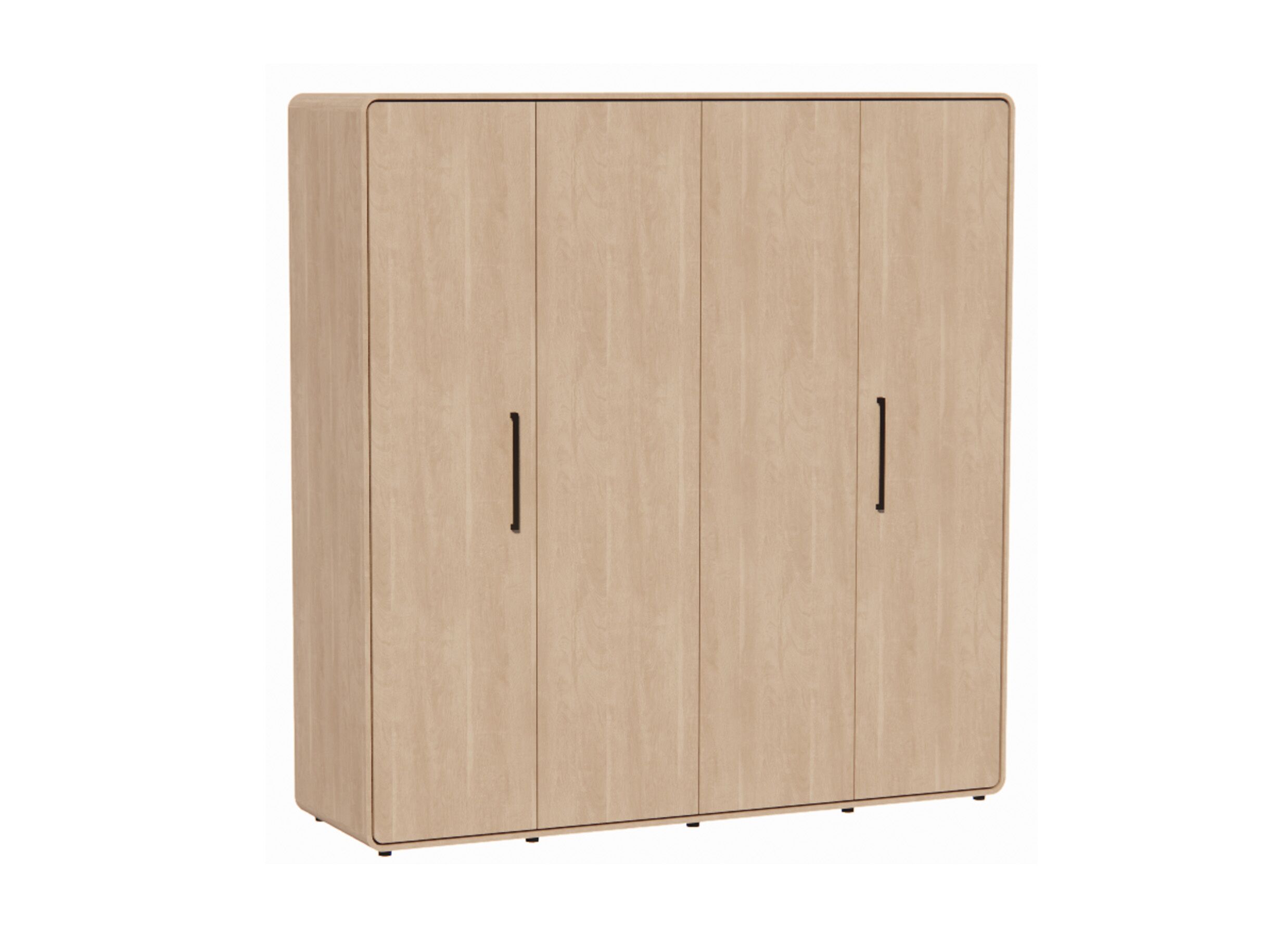 Kleerkast 206cm - melamine - brushed sand oak nature - Garde-robe 206cm - mélamine - brushed sand oak nature