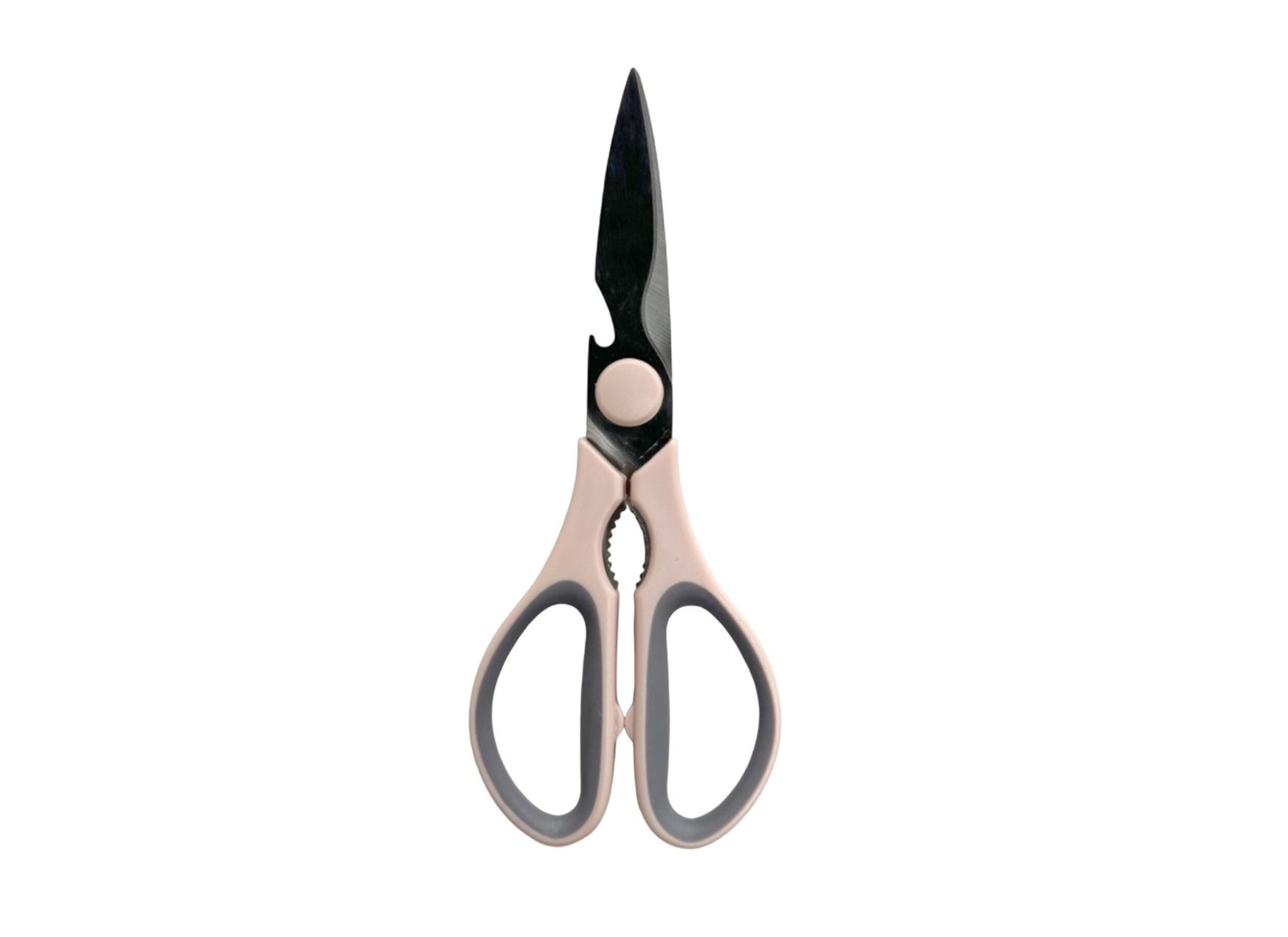 Schaar Multifunctioneel RVS & kunststof - roze - Ciseaux Multifonctionnel Acier inoxydable & plastique - rose