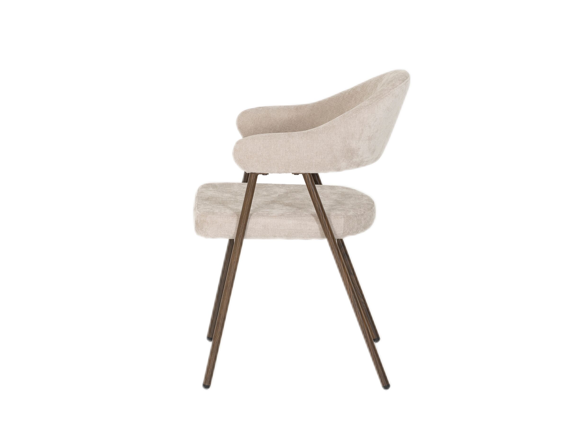 Aperçu - Chaise Loge 55x49x80cm - tissu - greige