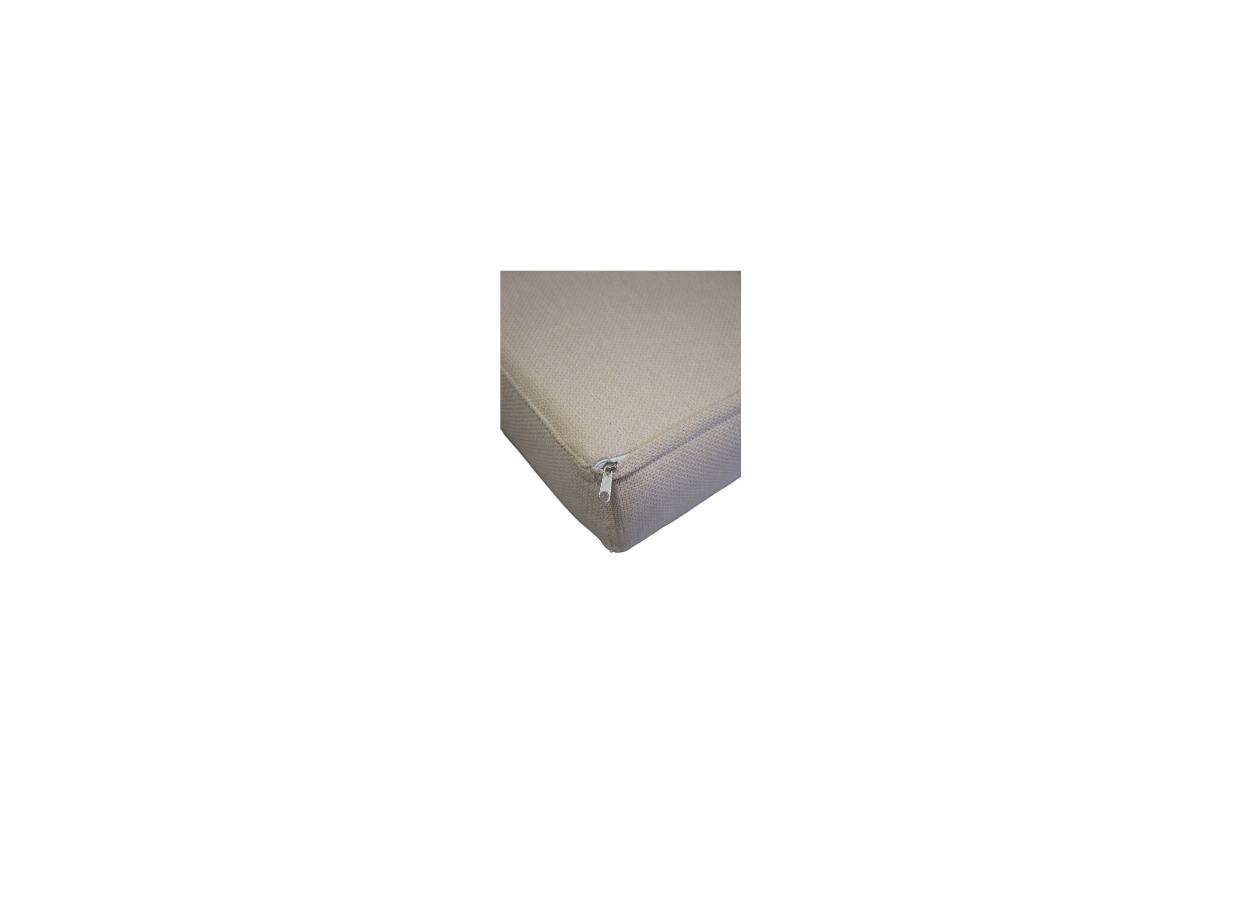 Detail - Salon lounge Airy aluminium osier - greige/noir