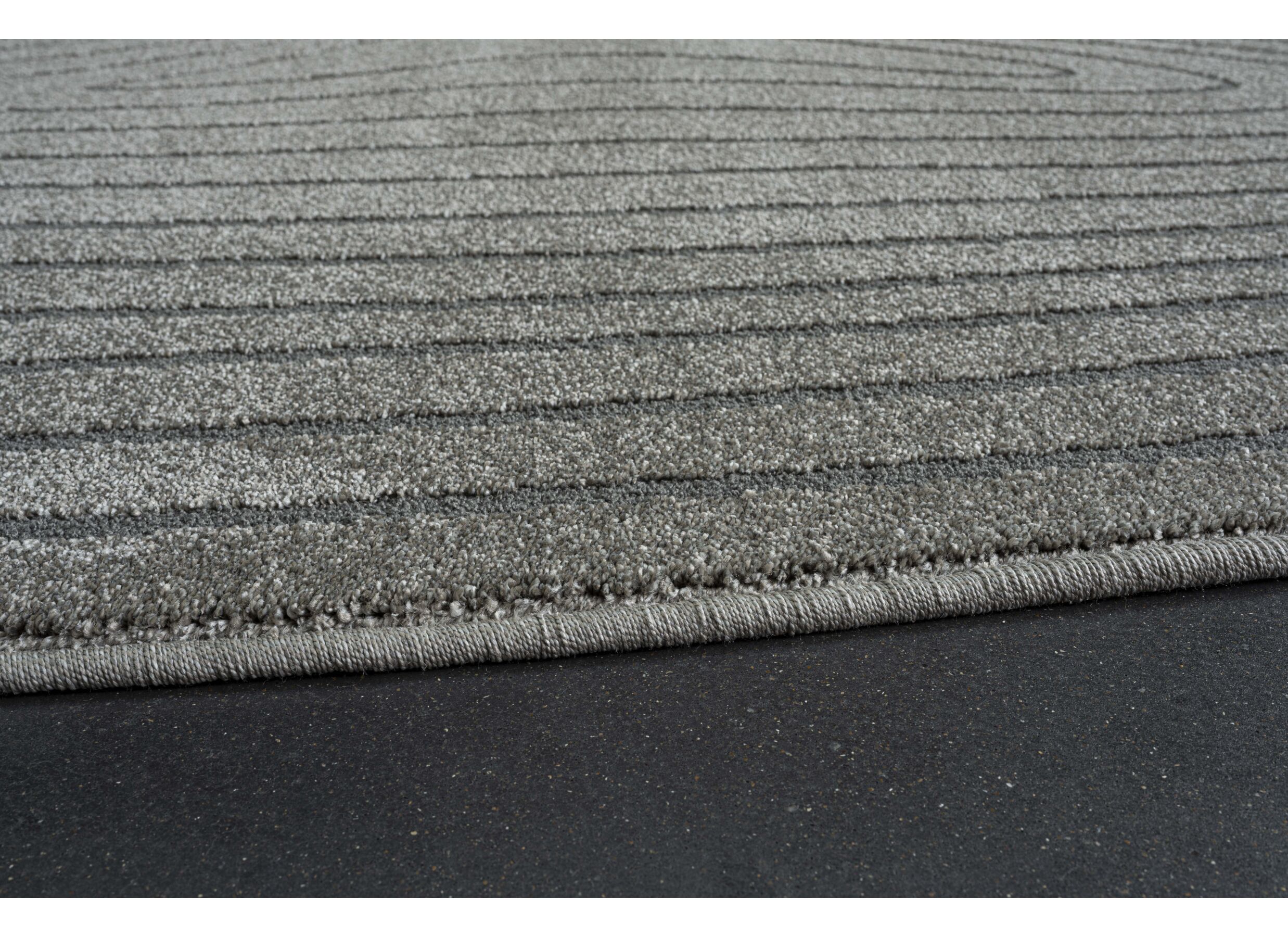 Detail - Tapis Trevos 200x290cm - polyester - gris