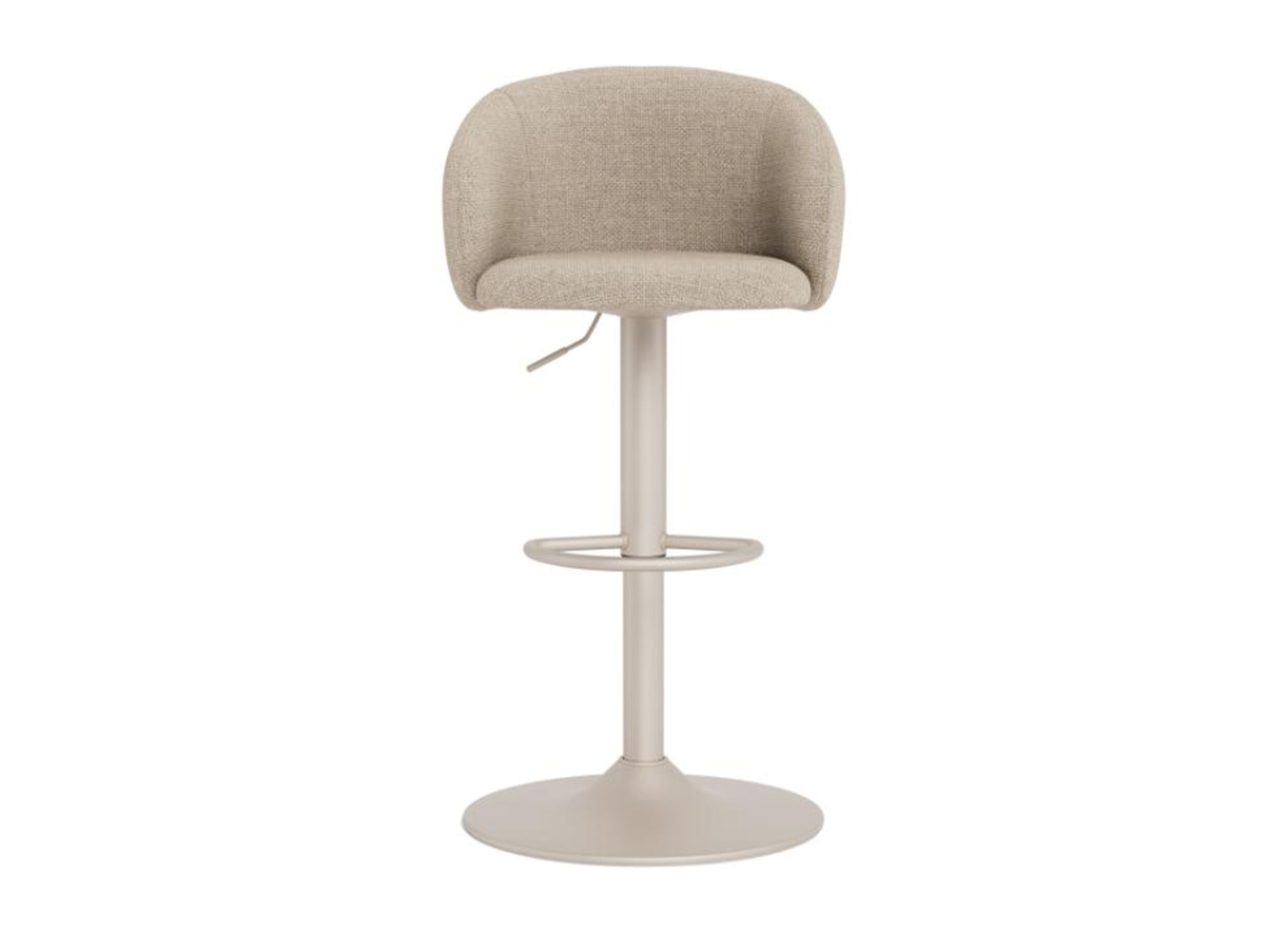 Aperçu - Chaise de bar ZH65cm - tissu - beige