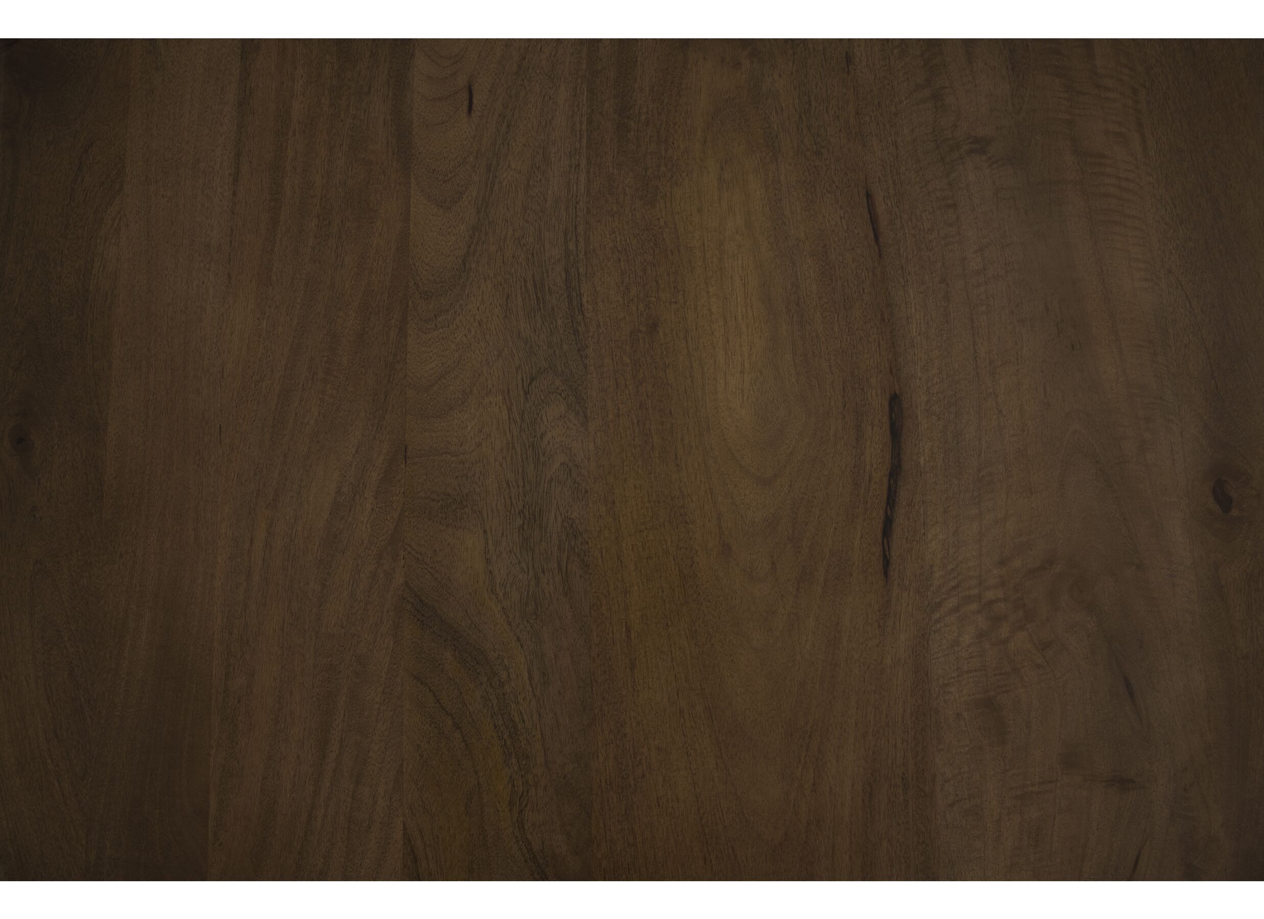 Table Marrone 240x100cm - manguier massif - marron
