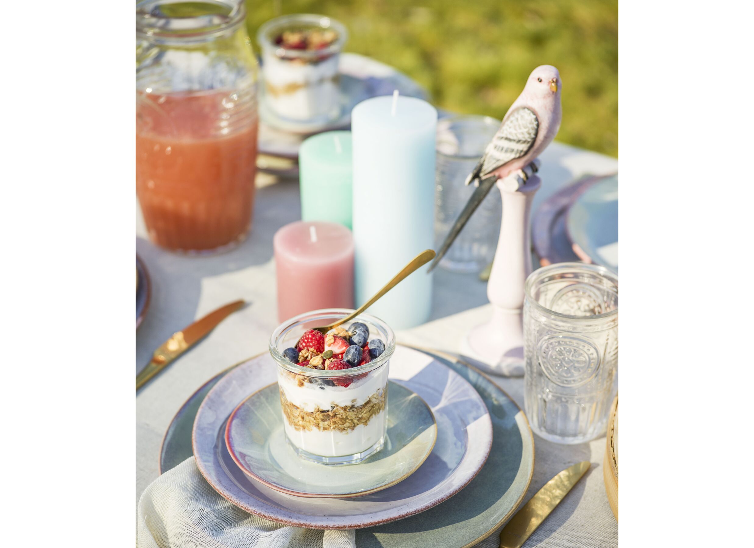 Foto ambiance - Pichet Romantic 1,8L - verre - transparant avec couvercle