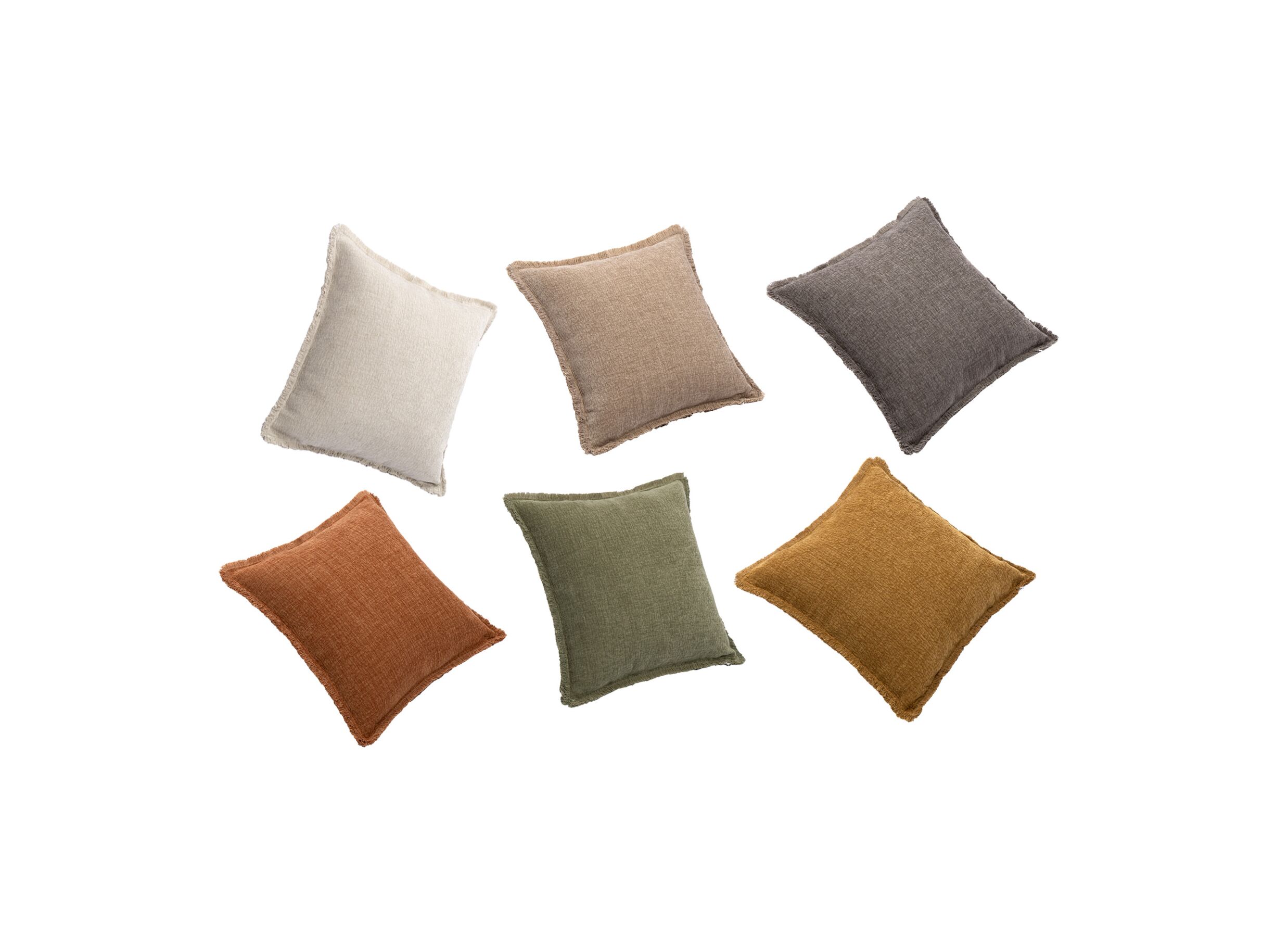 Setfoto - Kussen Lazuli 43x43cm - roest