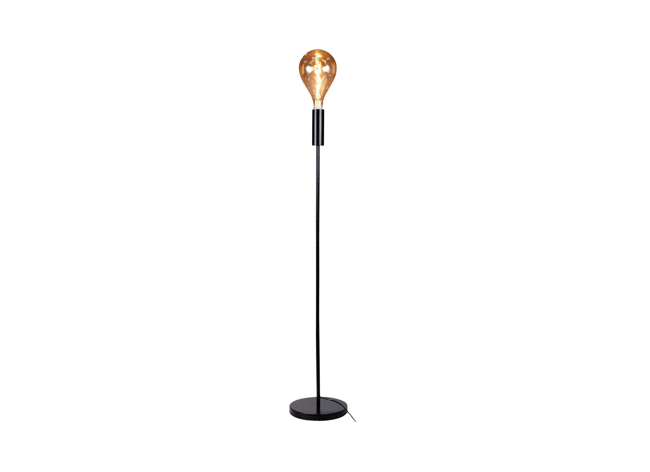 Lampadaire Mojo H130cm - Lampadaire Mojo H130cm E27 60W - métal - noir