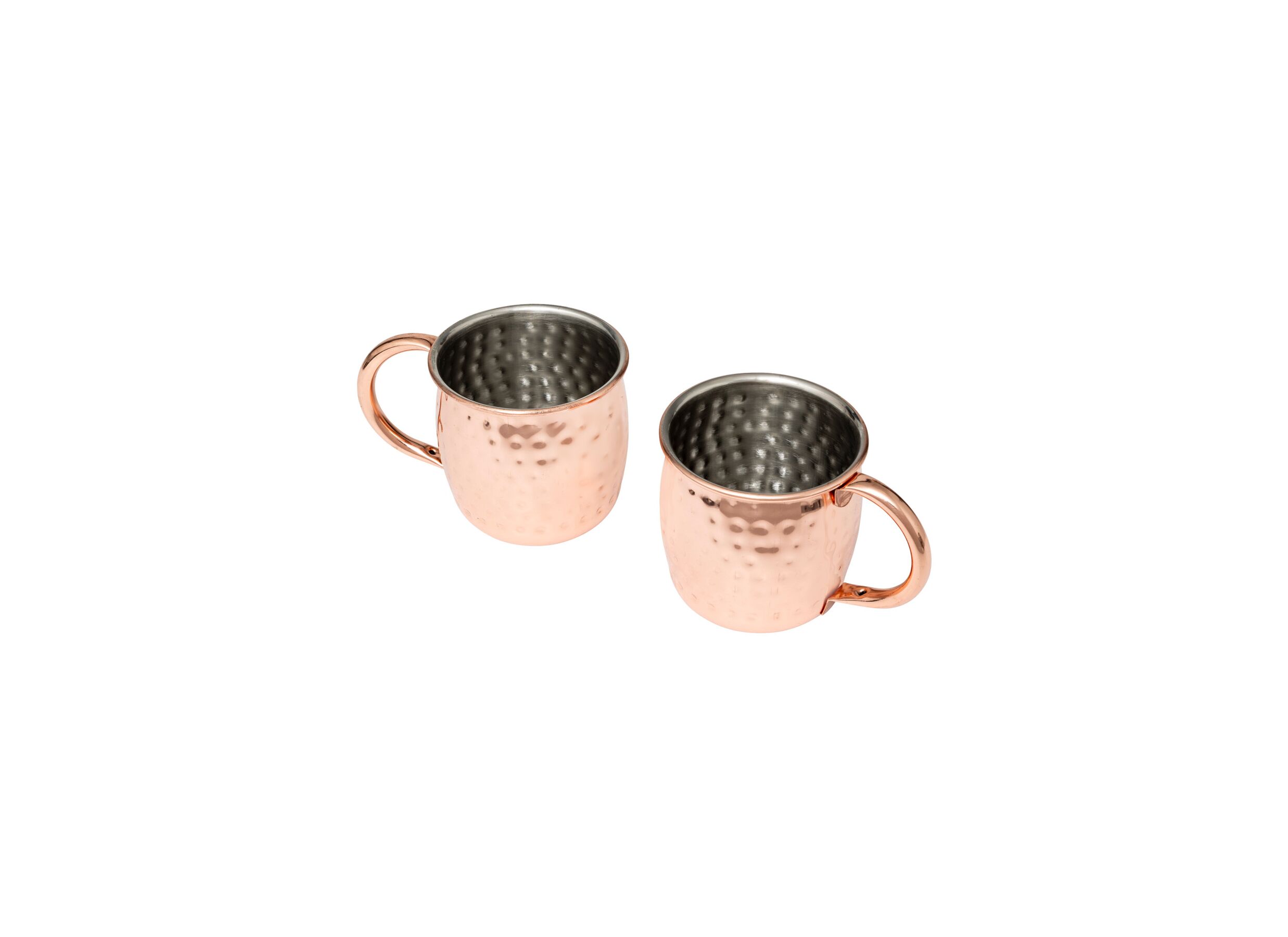 Hoofdfoto - Cocktailglas Moscow Mule 47cl Ø8,6x13cm - roestvrij staal - koper set van 2