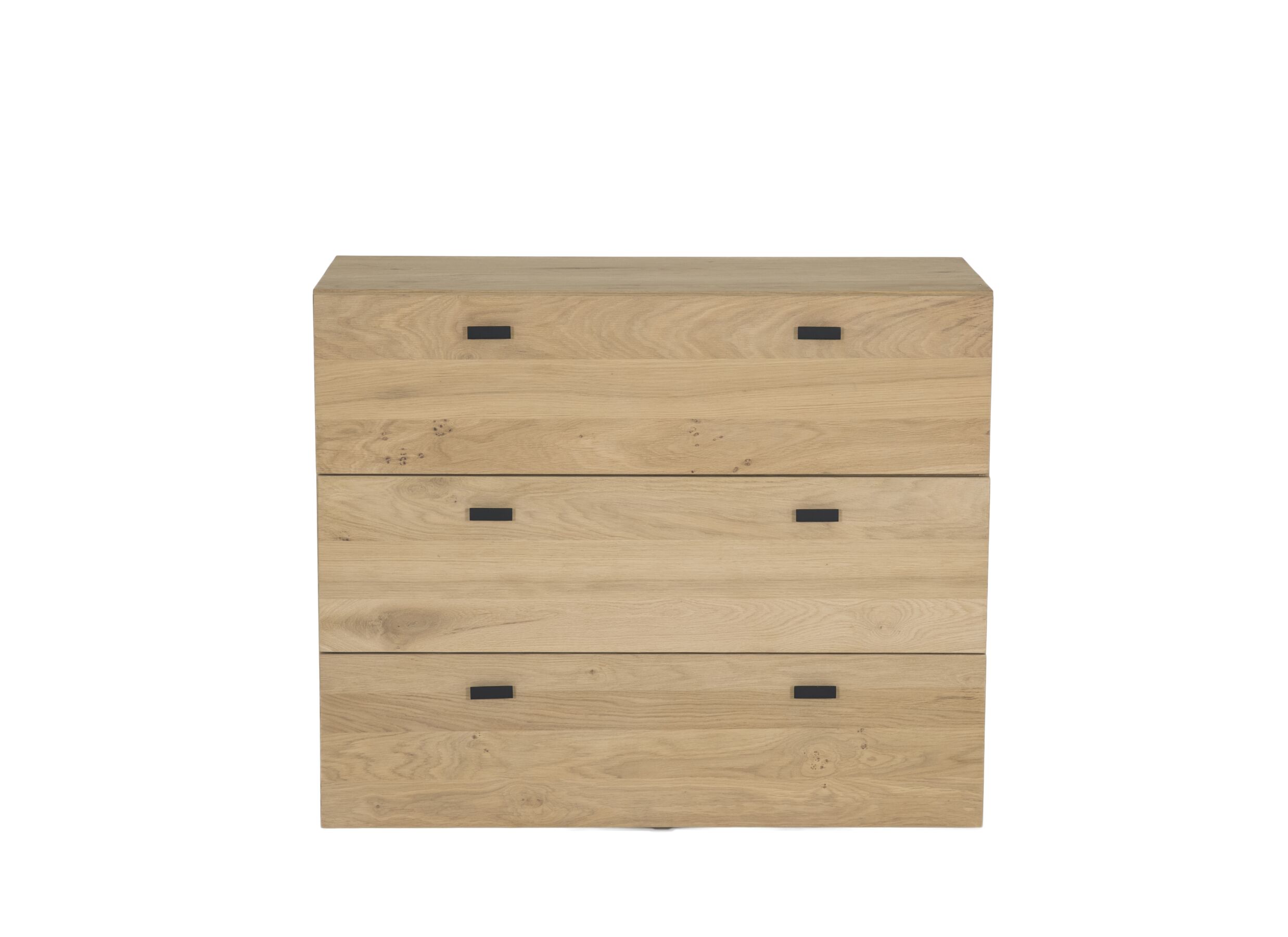Aperçu - Commode Holmes 110x45x90cm - MDF - chêne