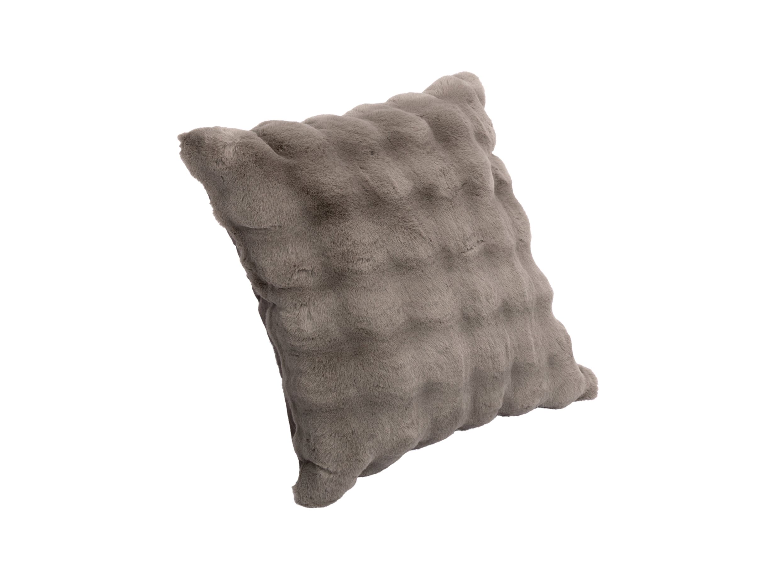 Overzichtsfoto - Kussen Dreamy 60x60cm - faux fur - bruin