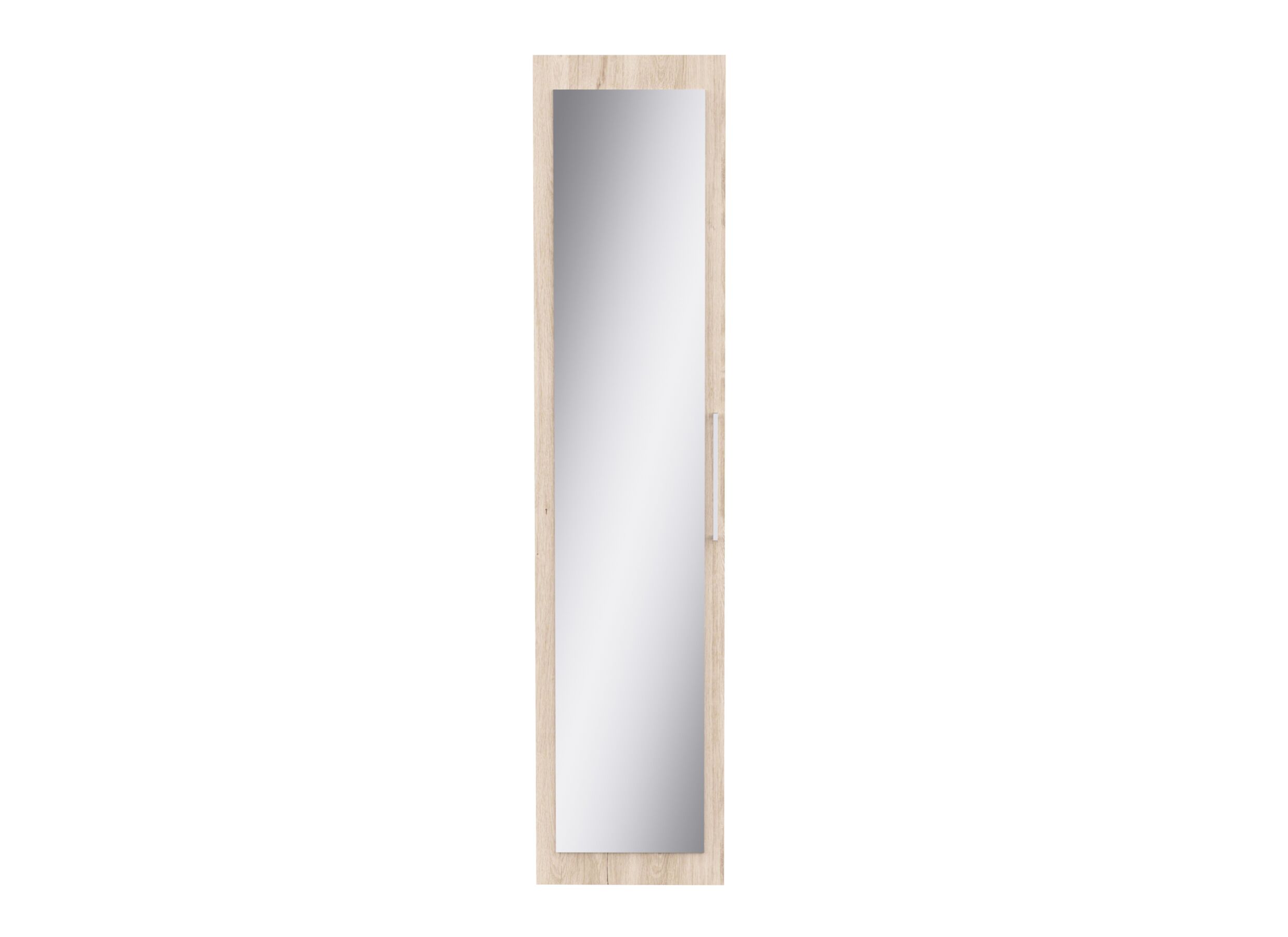 Aperçu - Dressings sur-mesure Porte miroir Inspira 49,8cm - décor - chêne royal