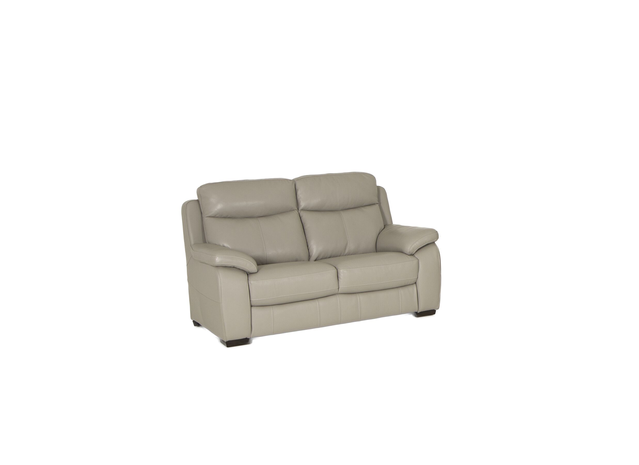 Zetel Mohawk 2-zit - leder - grijs - Zetel Mohawk 2-zit - leder - grijs