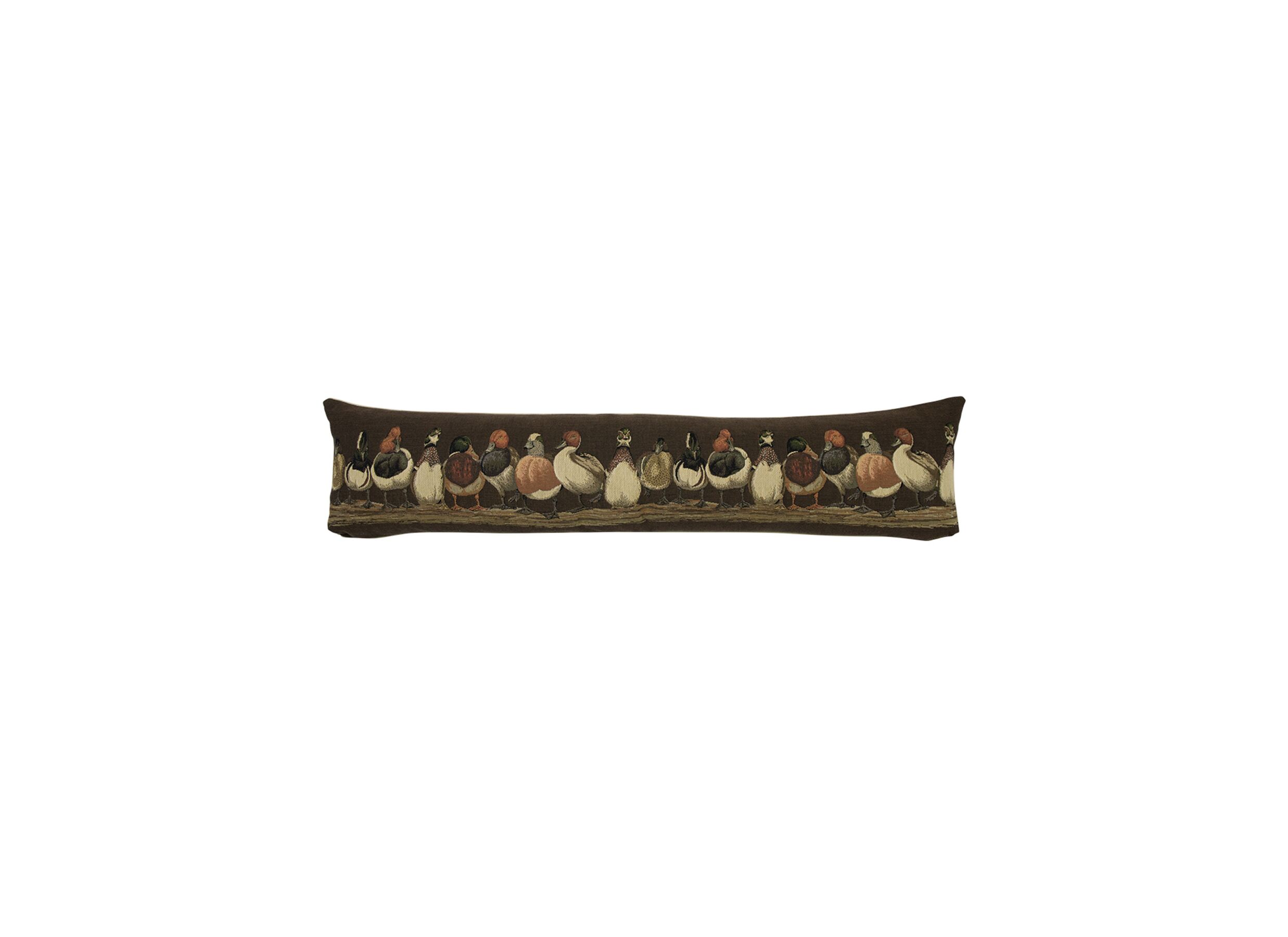 Tochtrol Gobelin Eenden 90cm - polyester - bruin - Boudin de porte Gobelin Eenden 90cm - polyester - brun