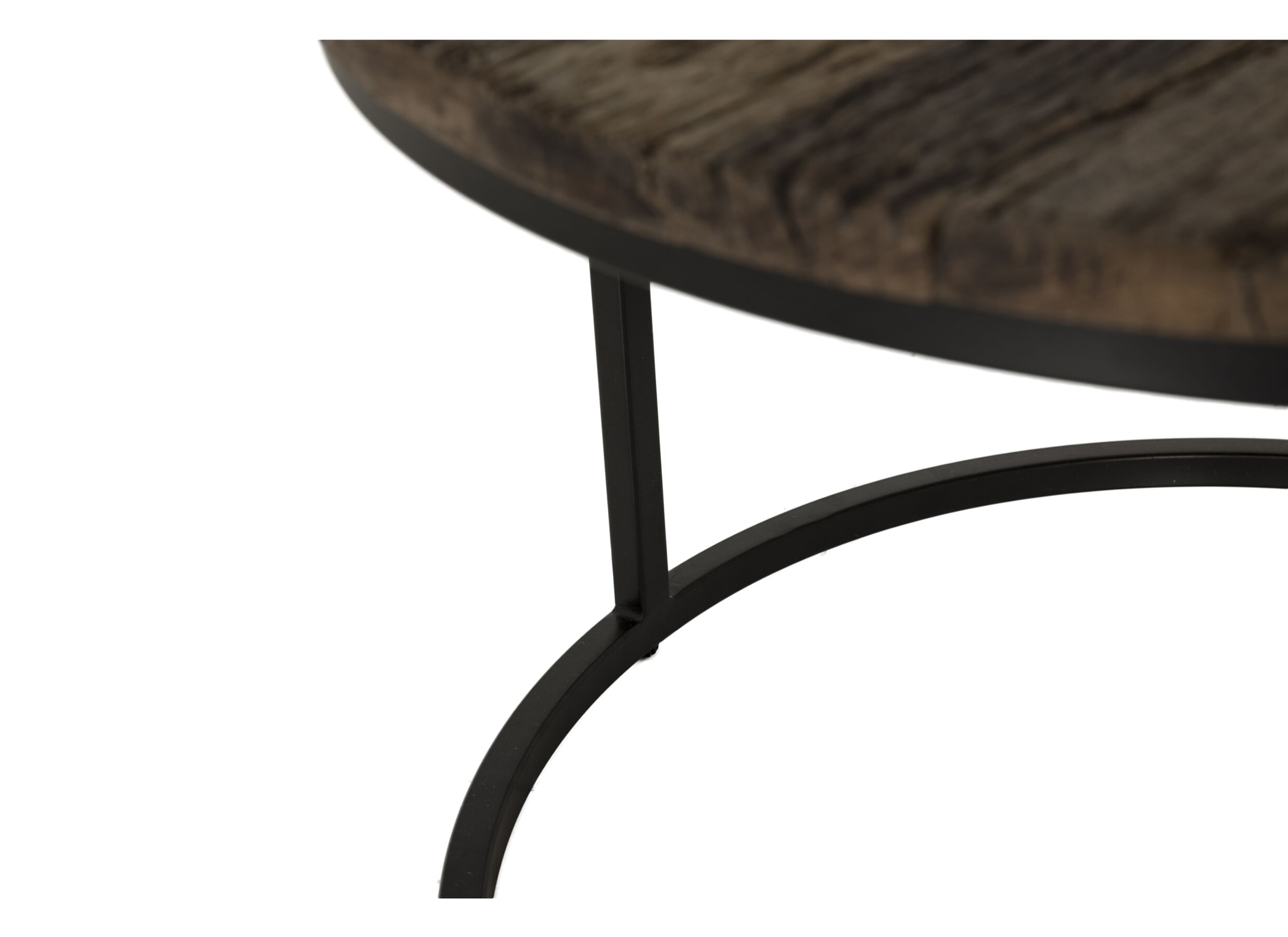 Detail - Table d'appoint Elunar Ø70cm lot de 3