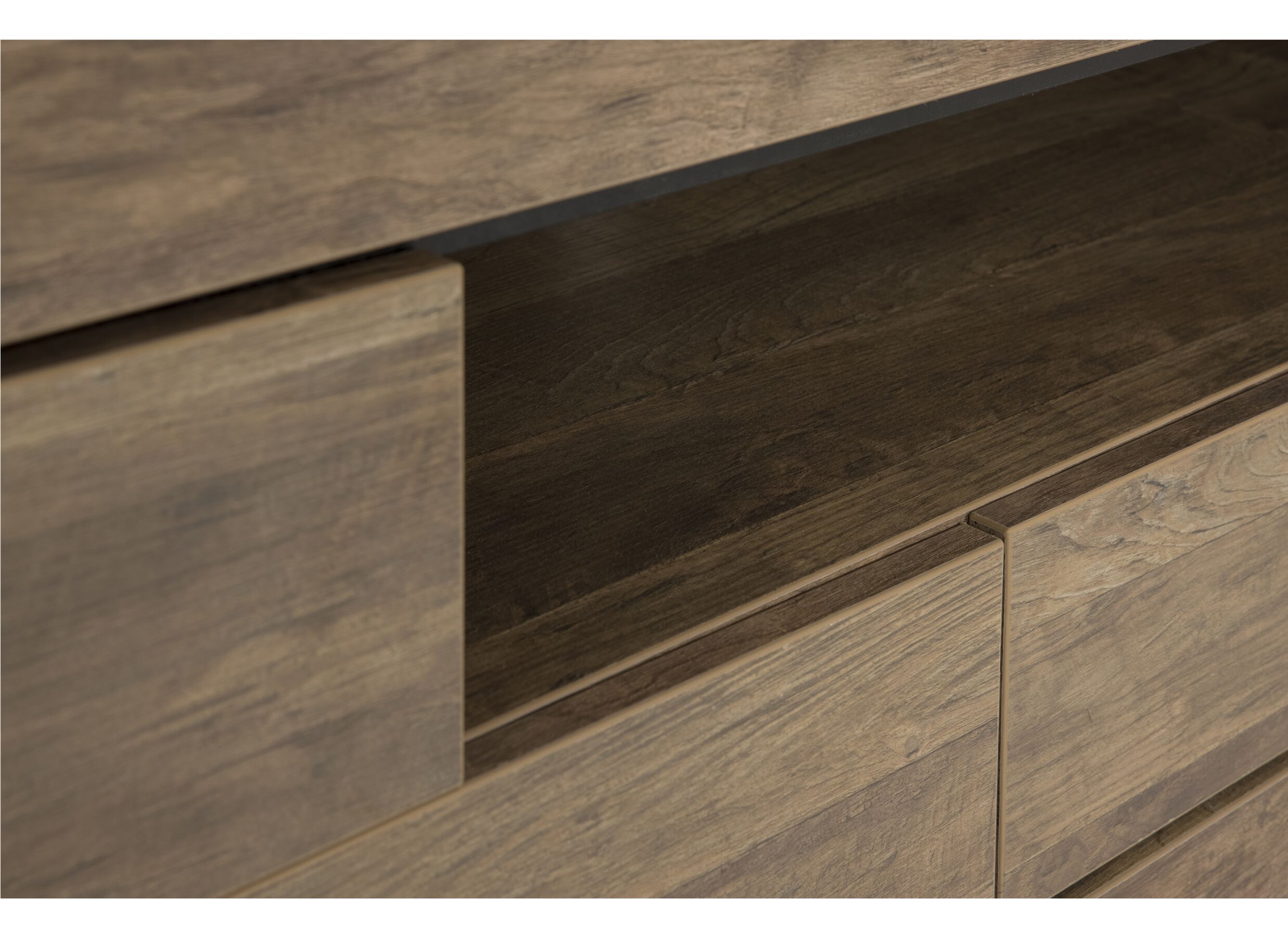 Tv-meubel Etna 182cm - meubelplaat - old teak