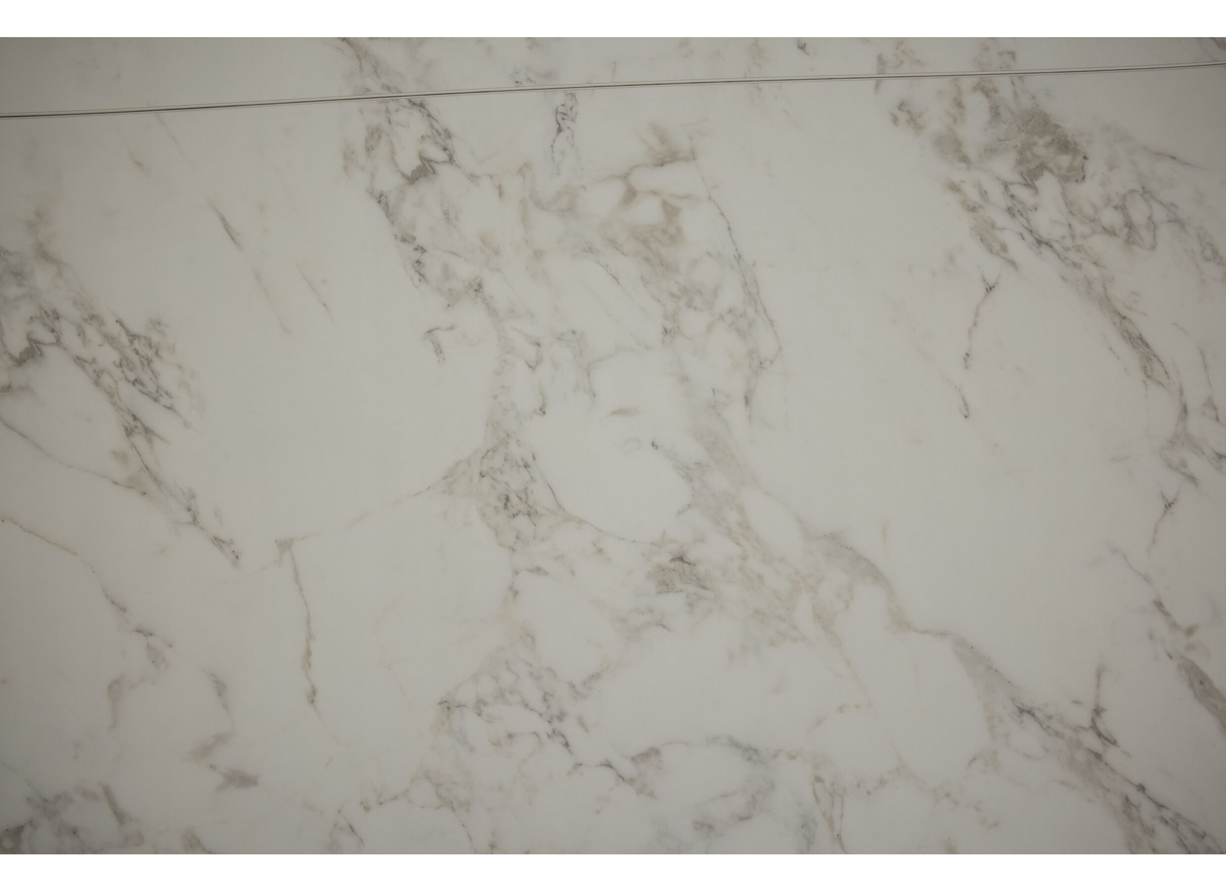 Couleurs - Table de bar Onyx Ø120cm - décor - carrara creamy & sand