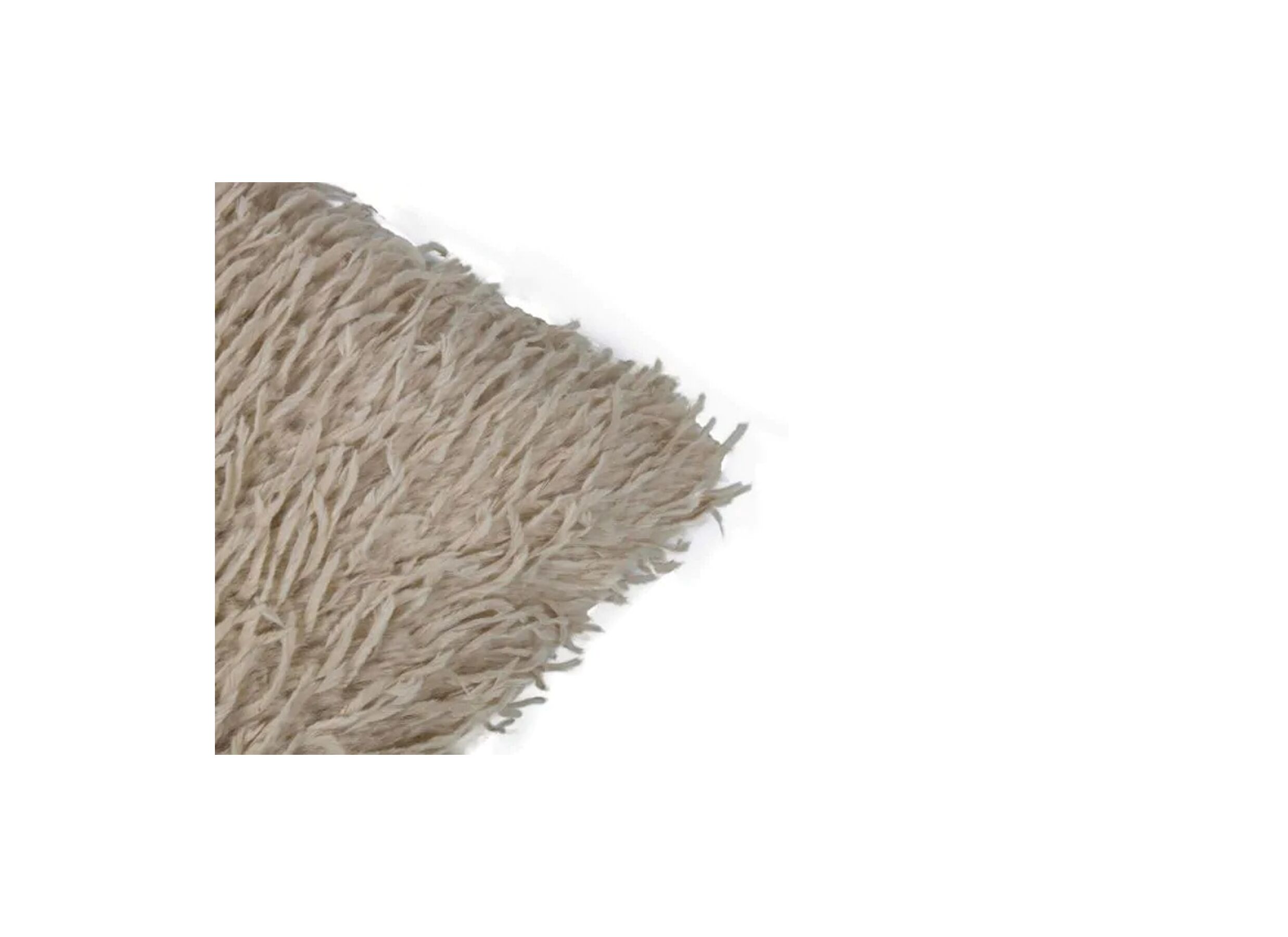 Detail - Coussin Feather 45x45cm - tissu - beige