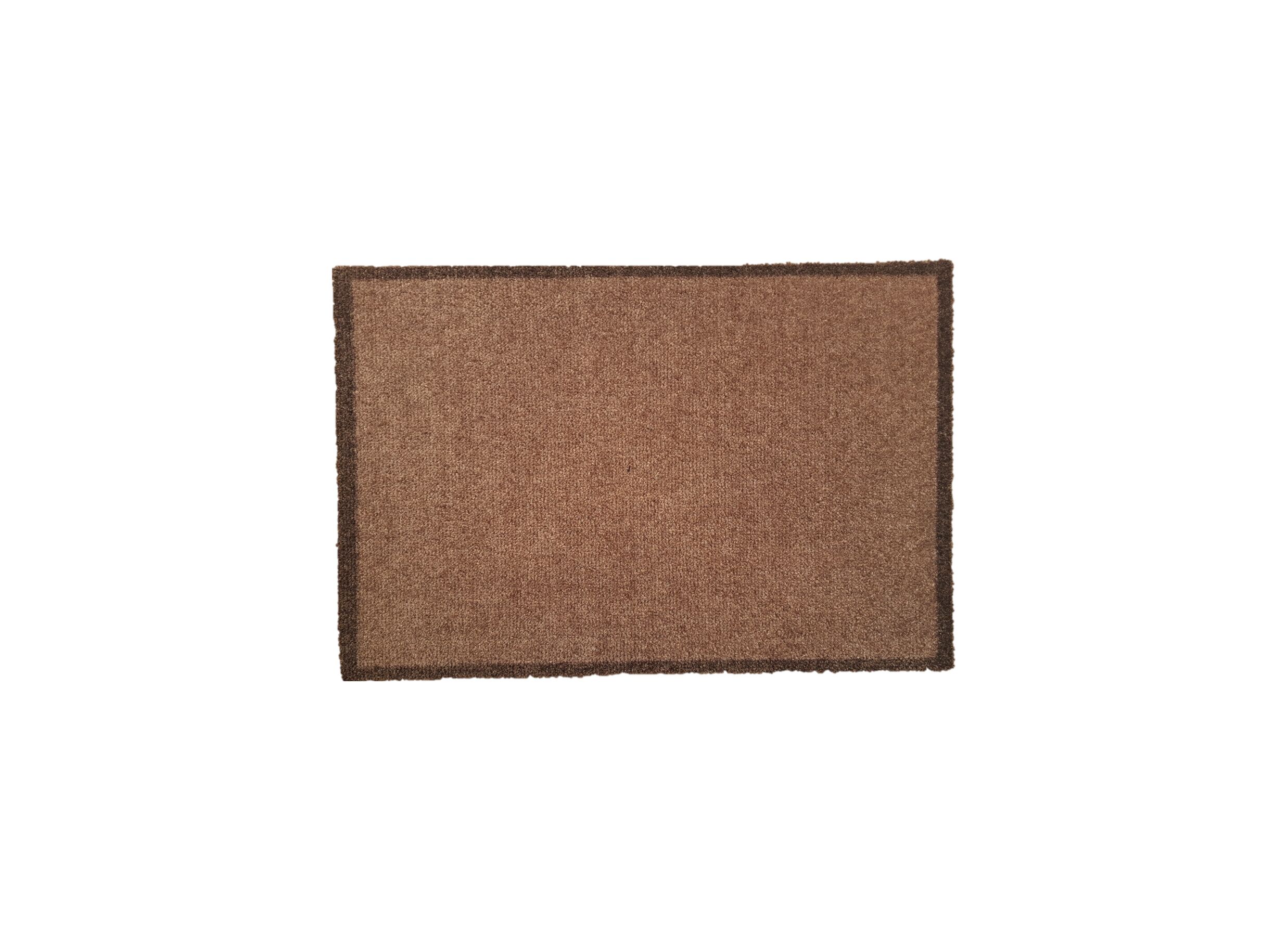 Deurmat Eco-clean 90x67cm polyamide bruin