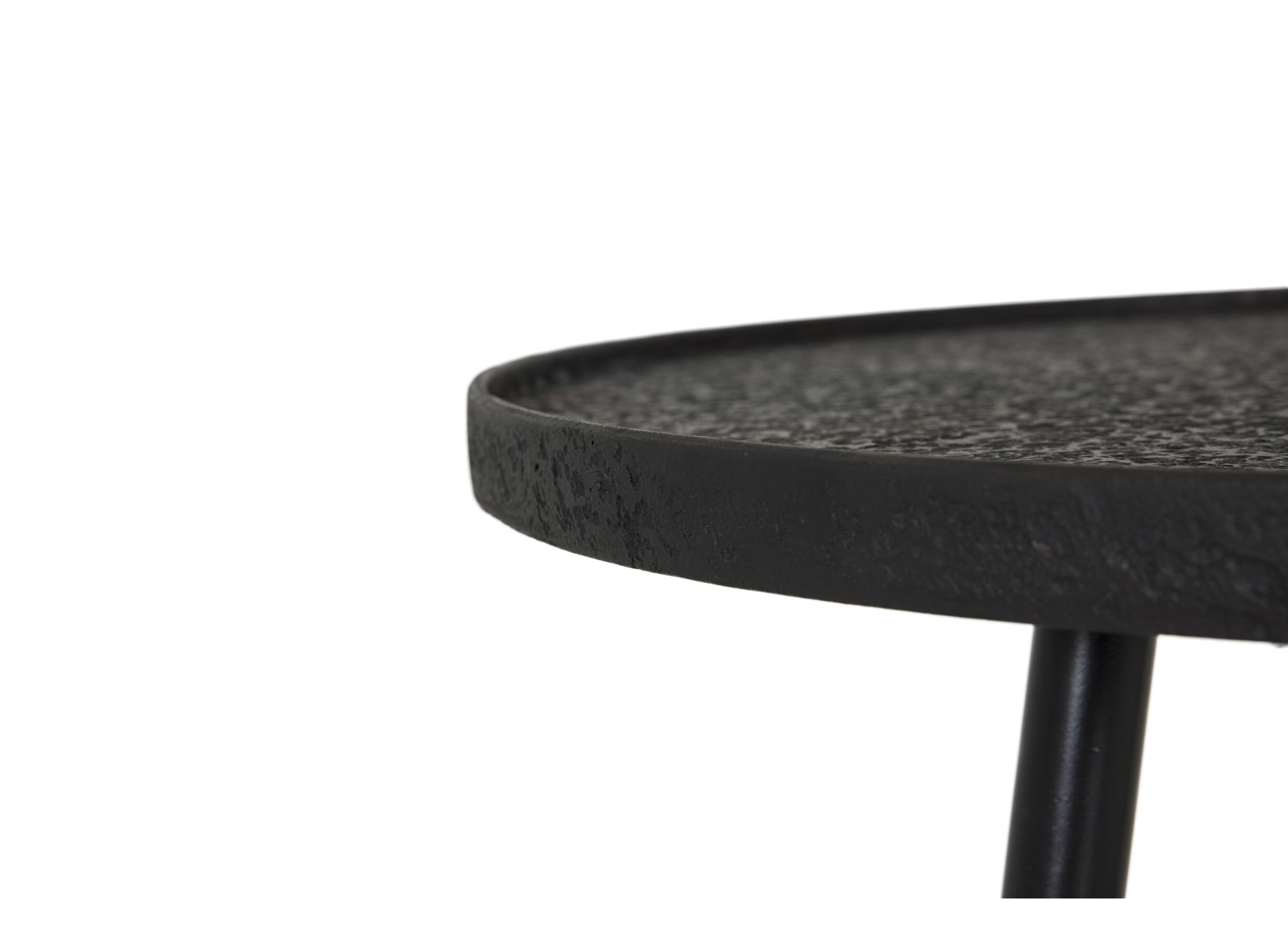 Table basse Billy teck massif ronde