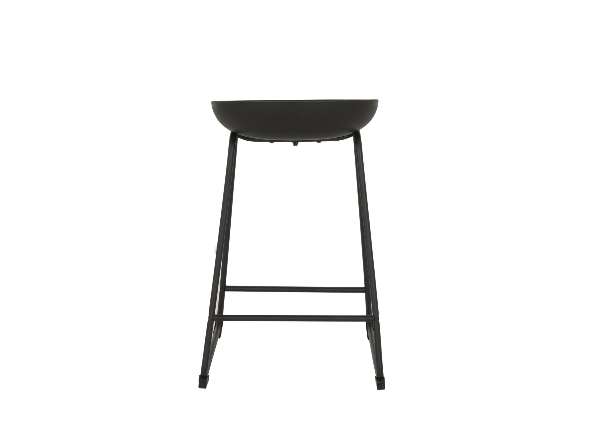 Tabouret de bar Vegas HA65cm - synthétique - noir