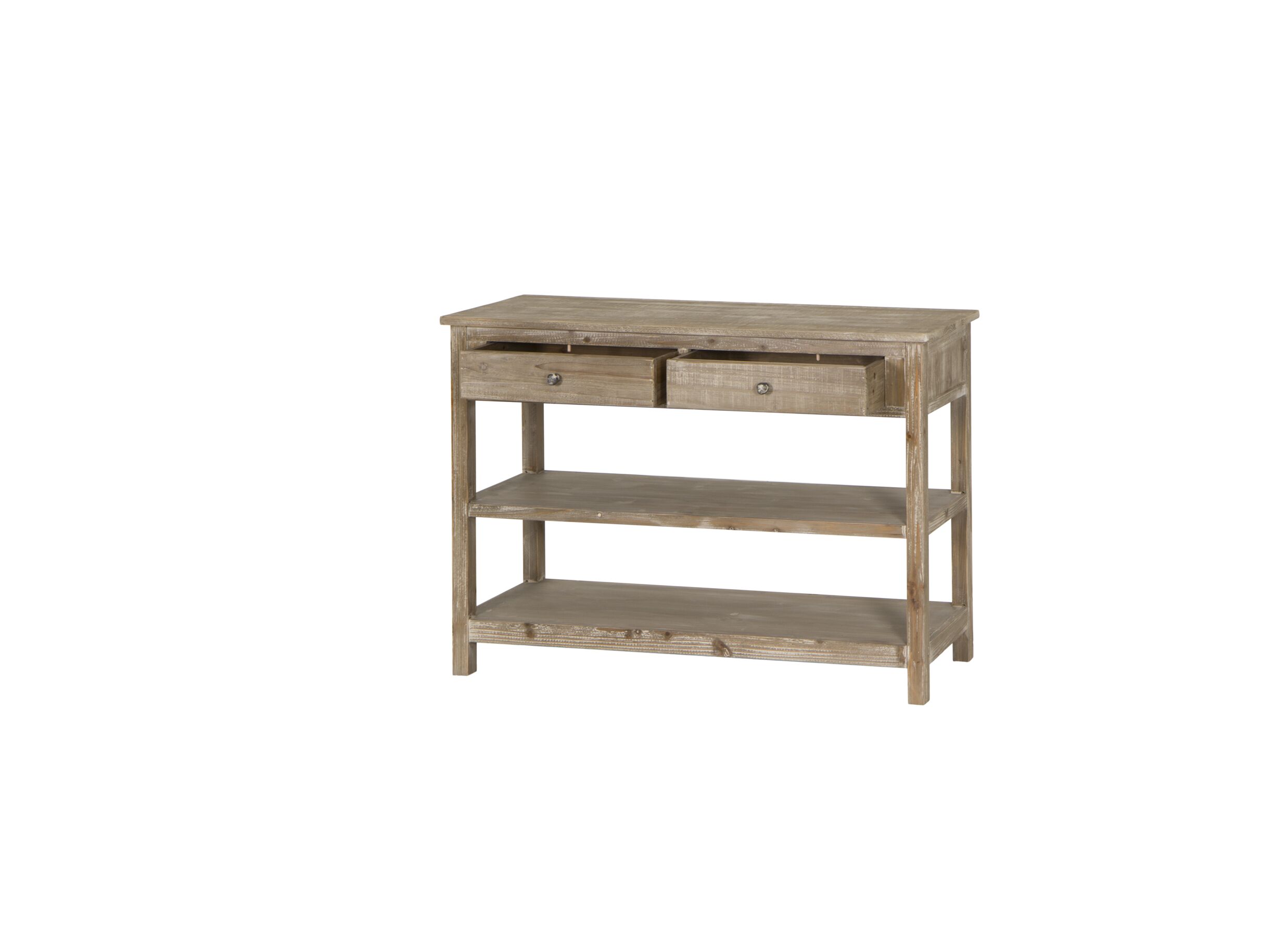 Detailfoto - Wandtafel Novecento 120x40cm - gerecycleerd den massief - naturel