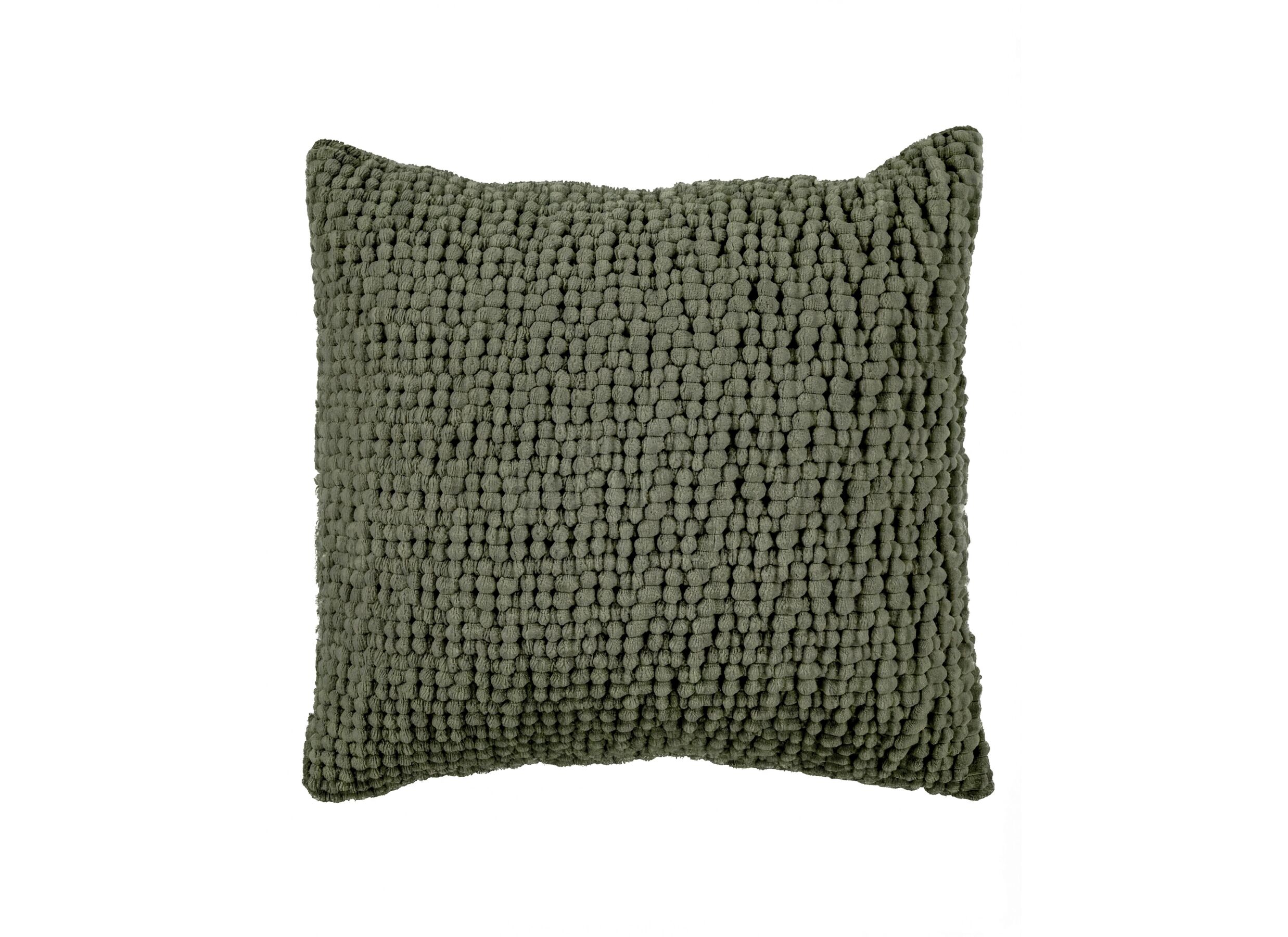 Plus Important - Coussin Pebble 45x45cm - polyester - vert