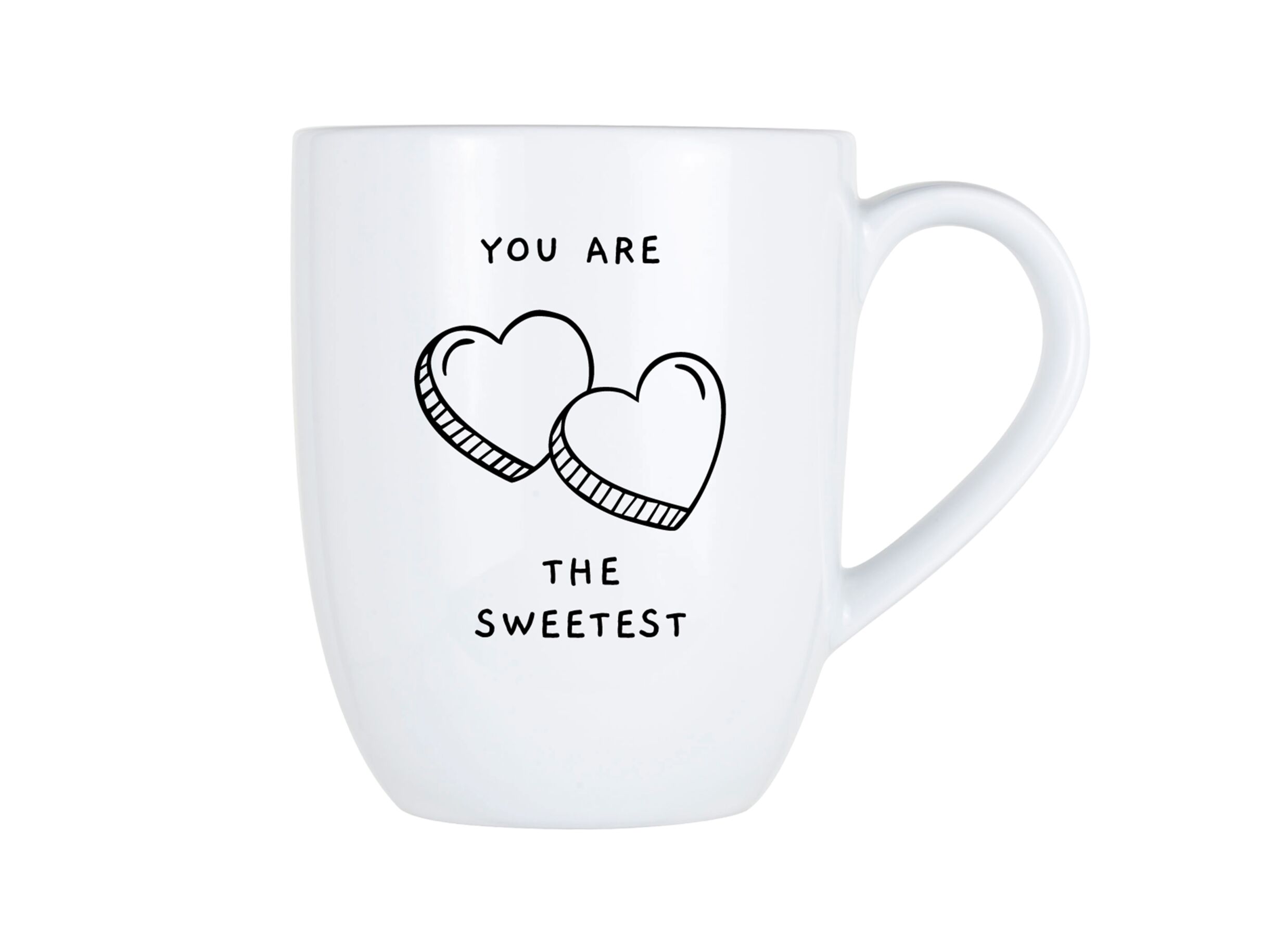 Mok Cosy You are the sweetest 53cl - porselein - wit - Mok Cosy You are the sweetest 53cl - porselein - wit