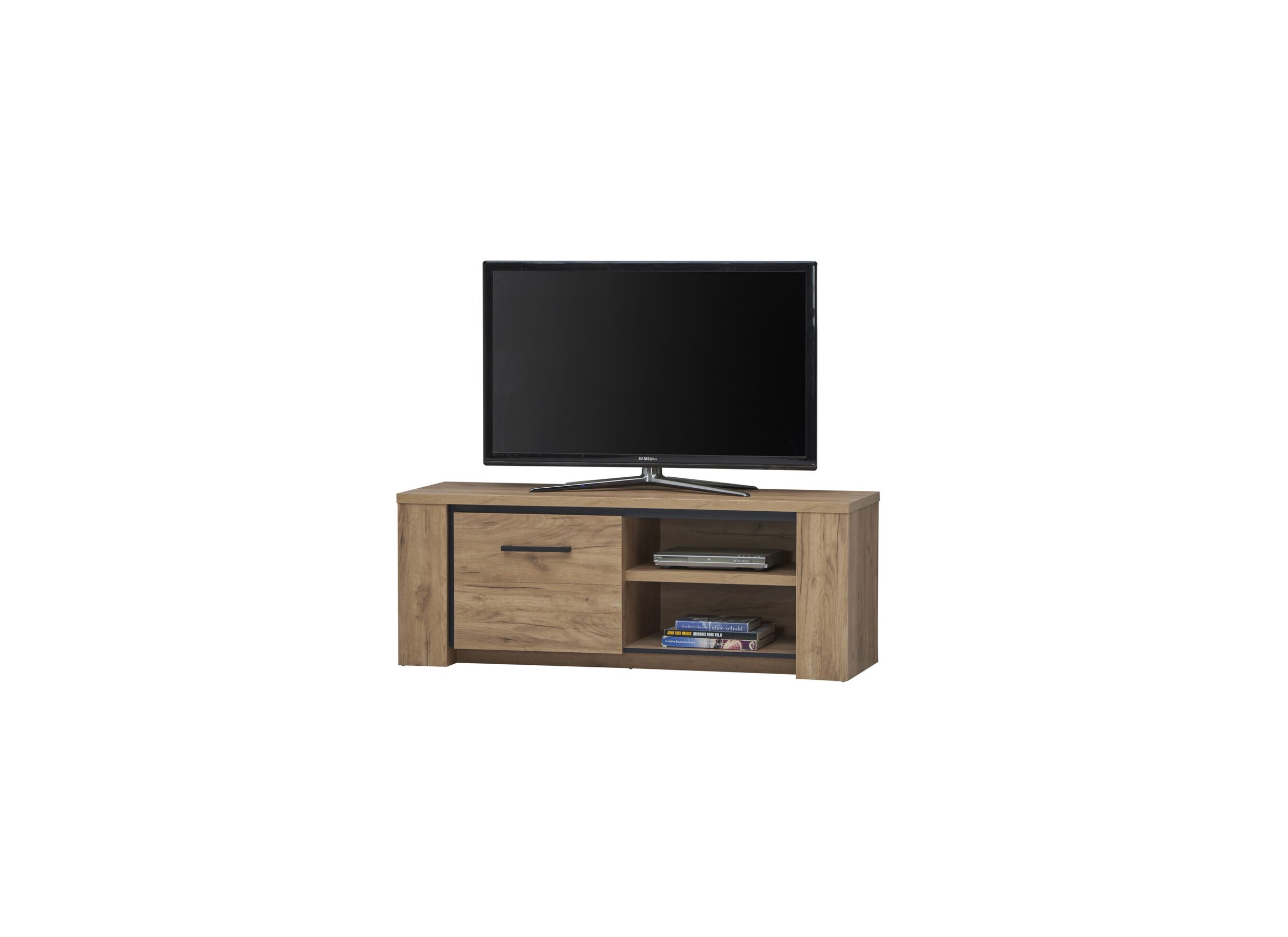 Meuble TV Elio 145cm - Meuble TV Elio 145cm - melamine - French oak