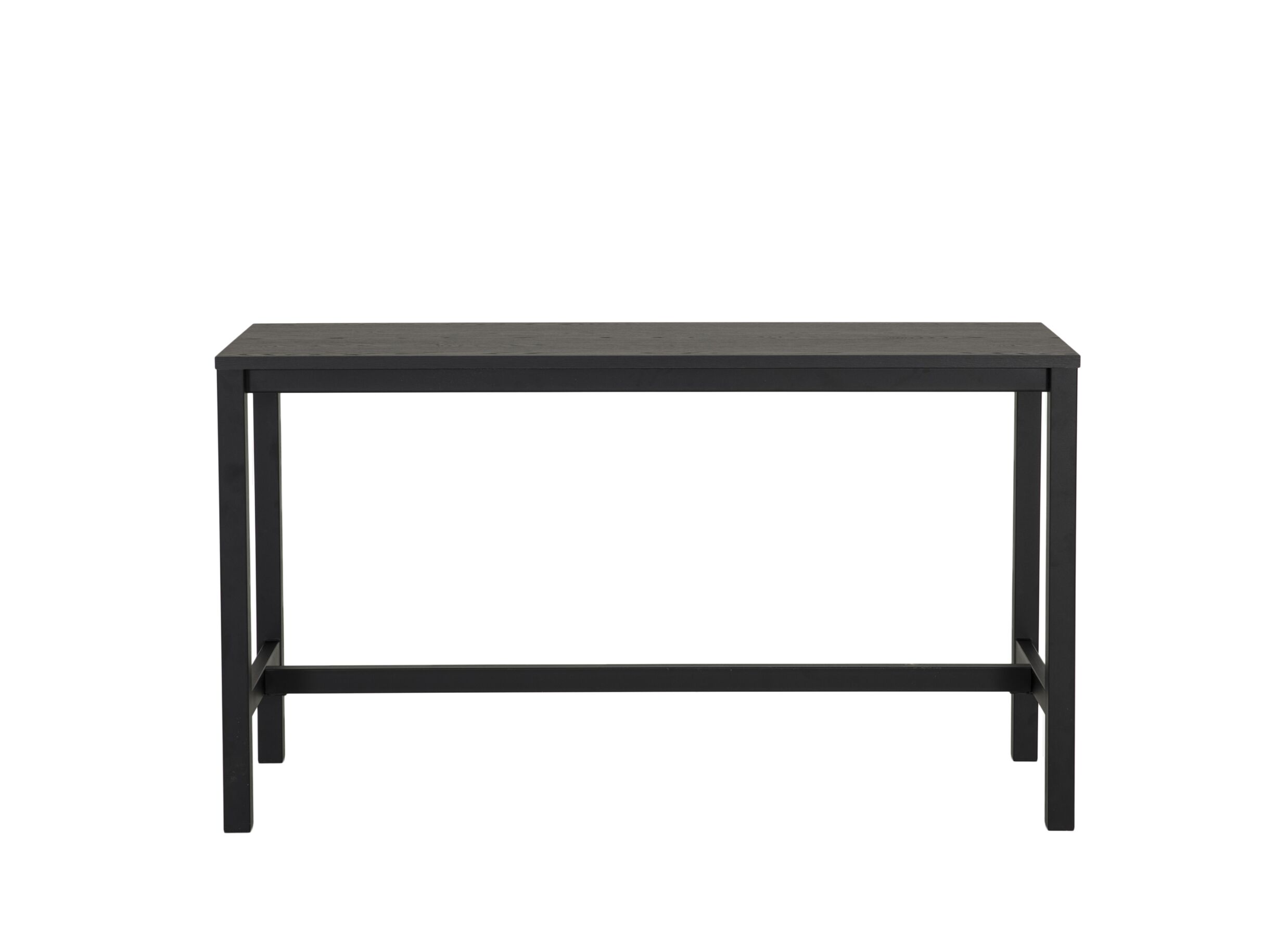 Aperçu - Table de bar Viennabar 160x60cm - décor - chêne halifax noir