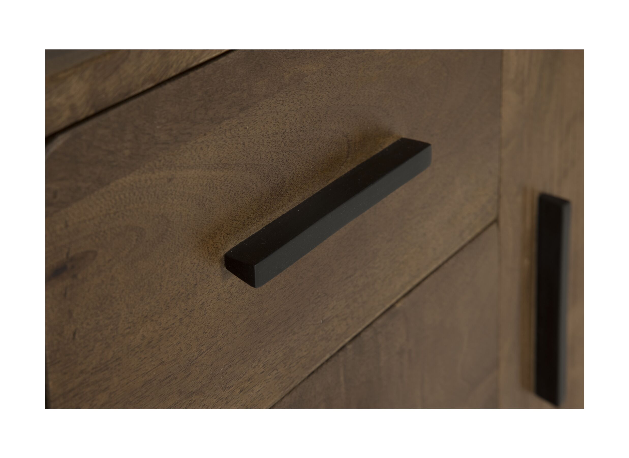 Detailfoto - Dressoir Zeppelin 180cm - mango massief - walnoot