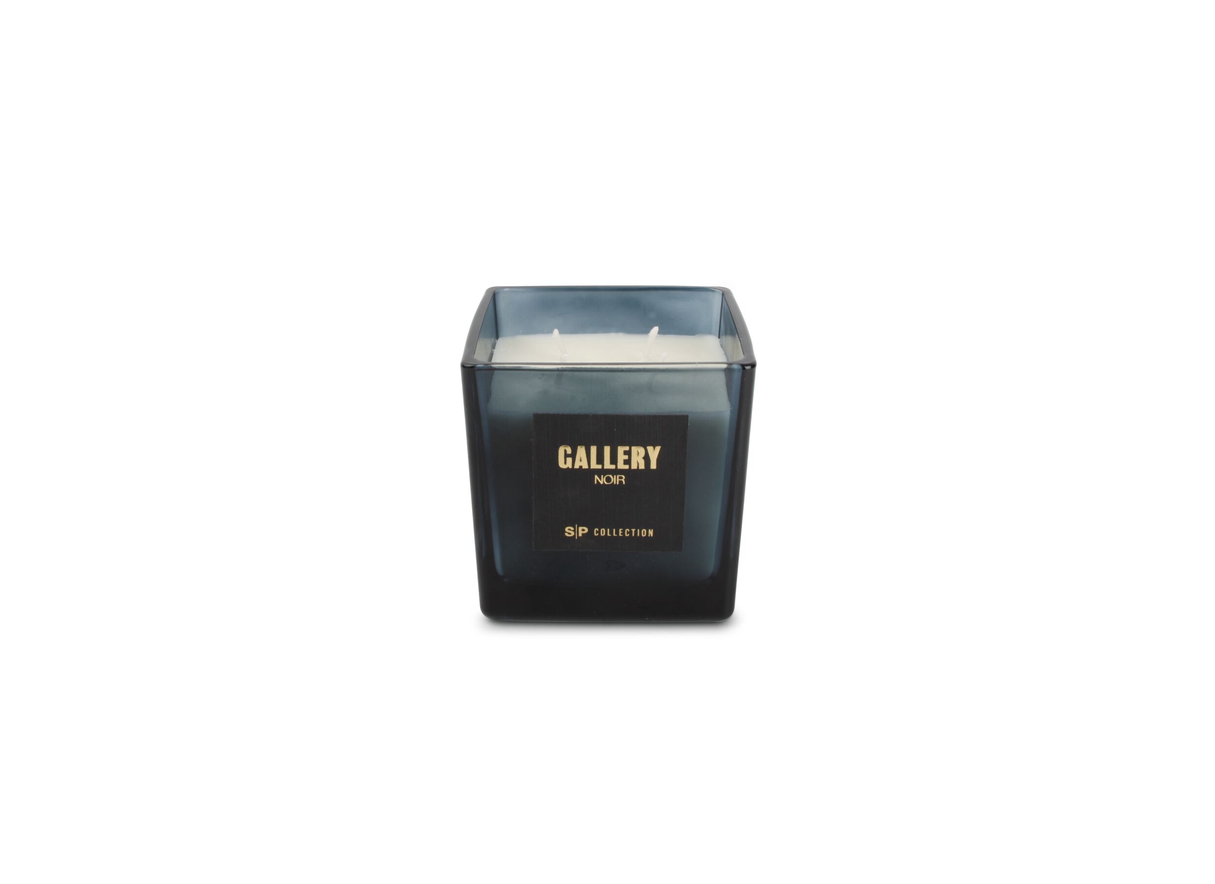 Bougie Gallery Noir - Bougie parfumée Gallery Noir H10cm noir