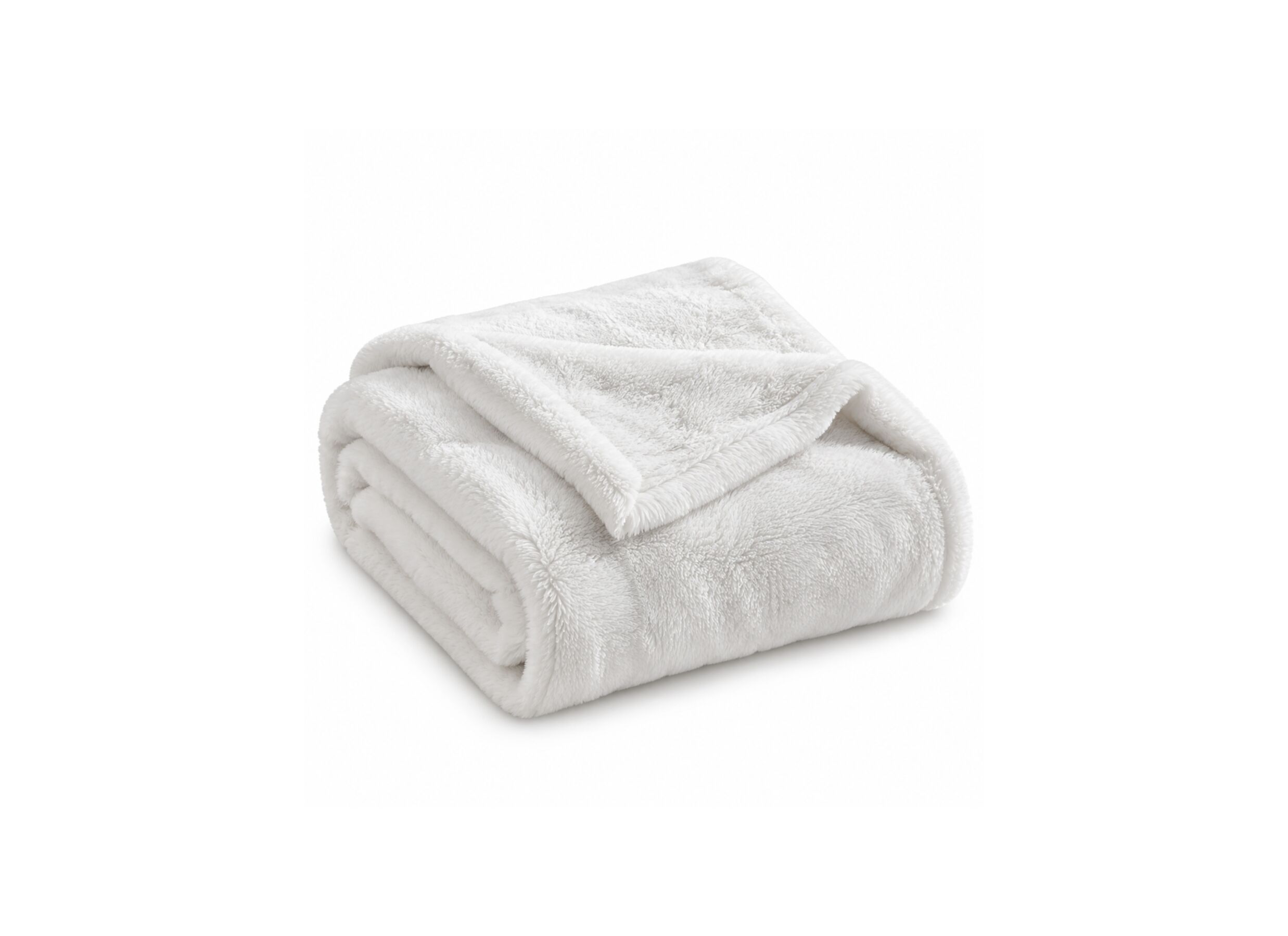 Plaid Winter Touch 125x150cm - stof - krijt - Plaid Winter Touch 125x150cm - stof - krijt