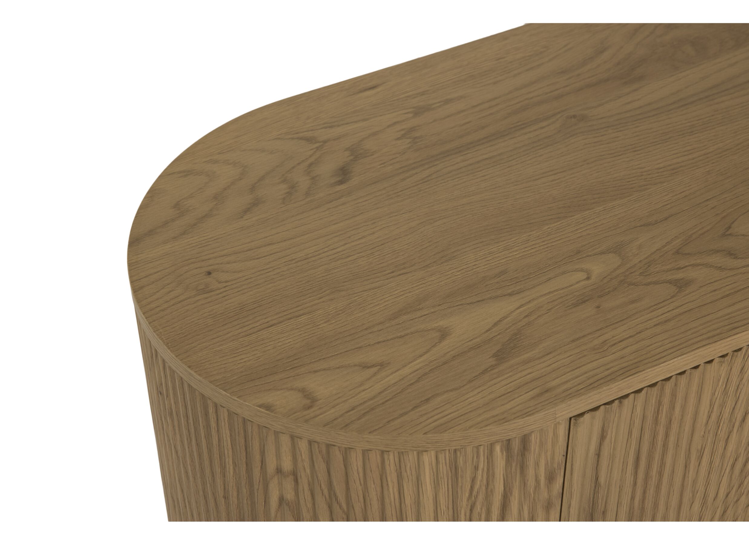Detail - Meuble TV Sordino 180cm - MDF/métal - naturel
