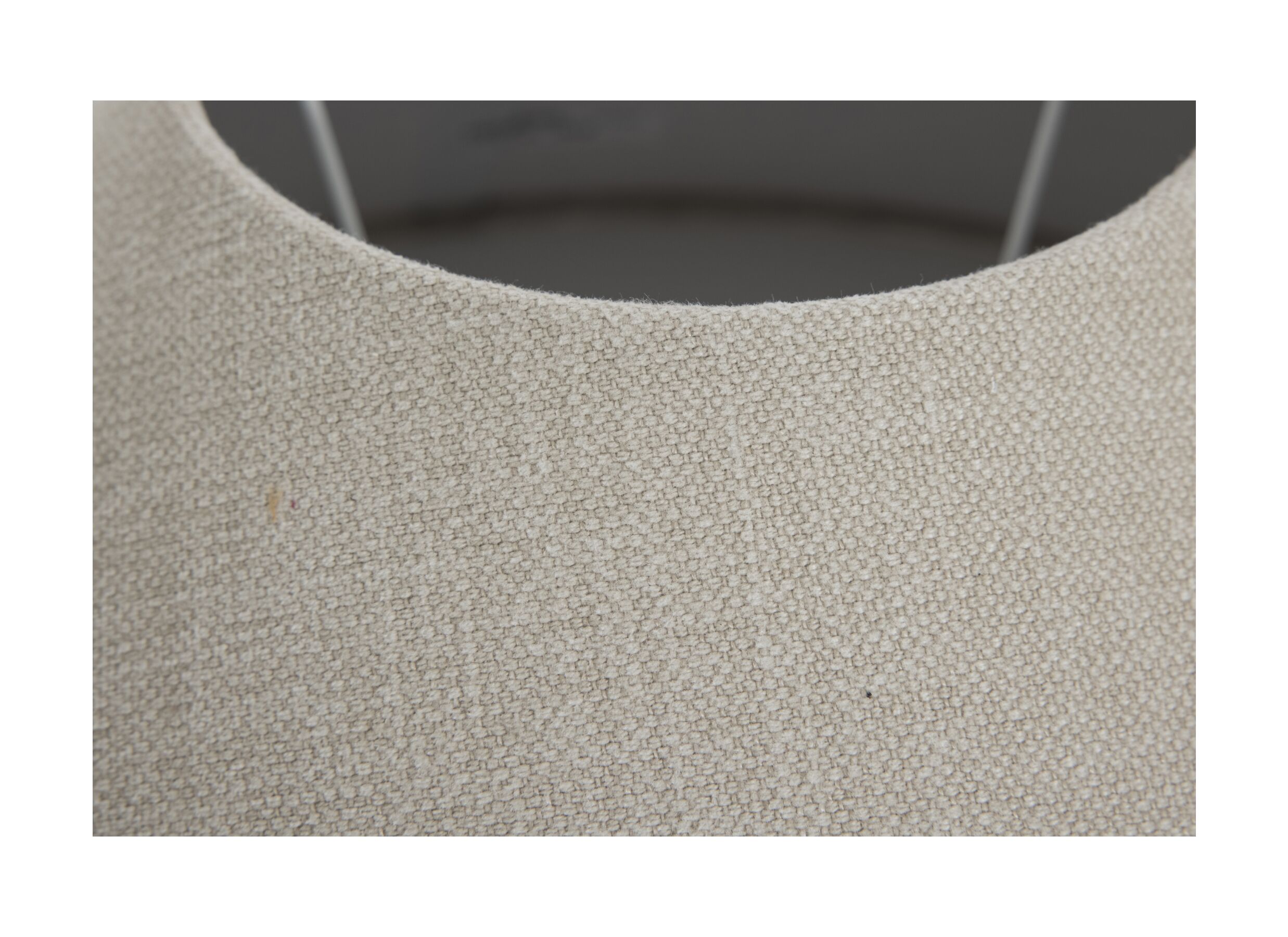 Detailfoto - Lampenkap Ø30cm - stof - beige