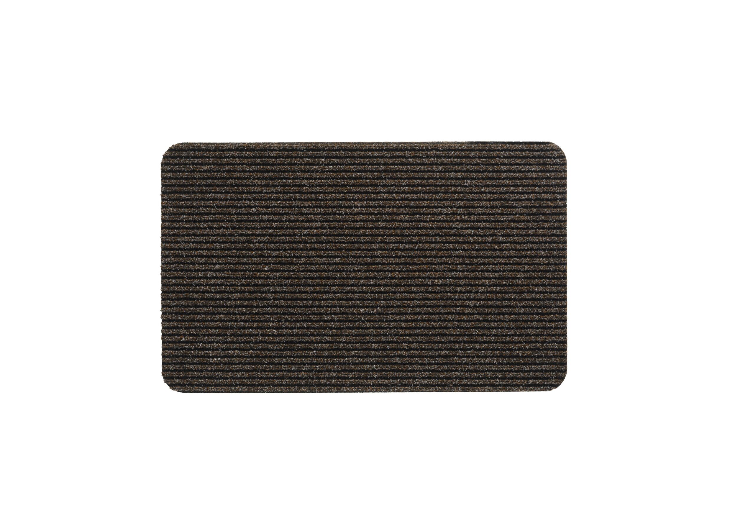 Deurmat Renox 60x40cm polyester bruin - Deurmat Renox 60x40cm polyester bruin
