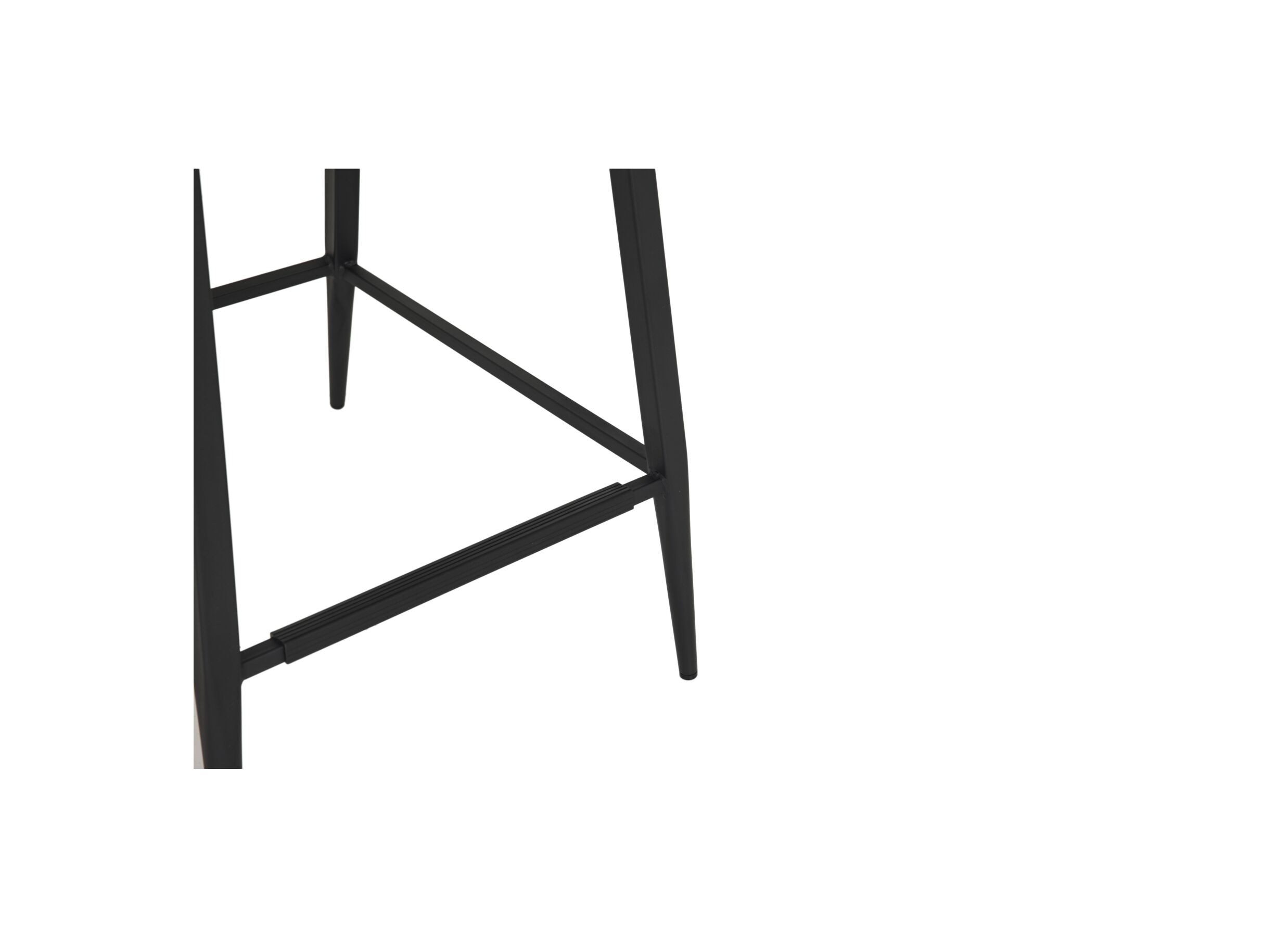 Detailfoto - Barstoel Travis ZH66,5cm - stof - zwart