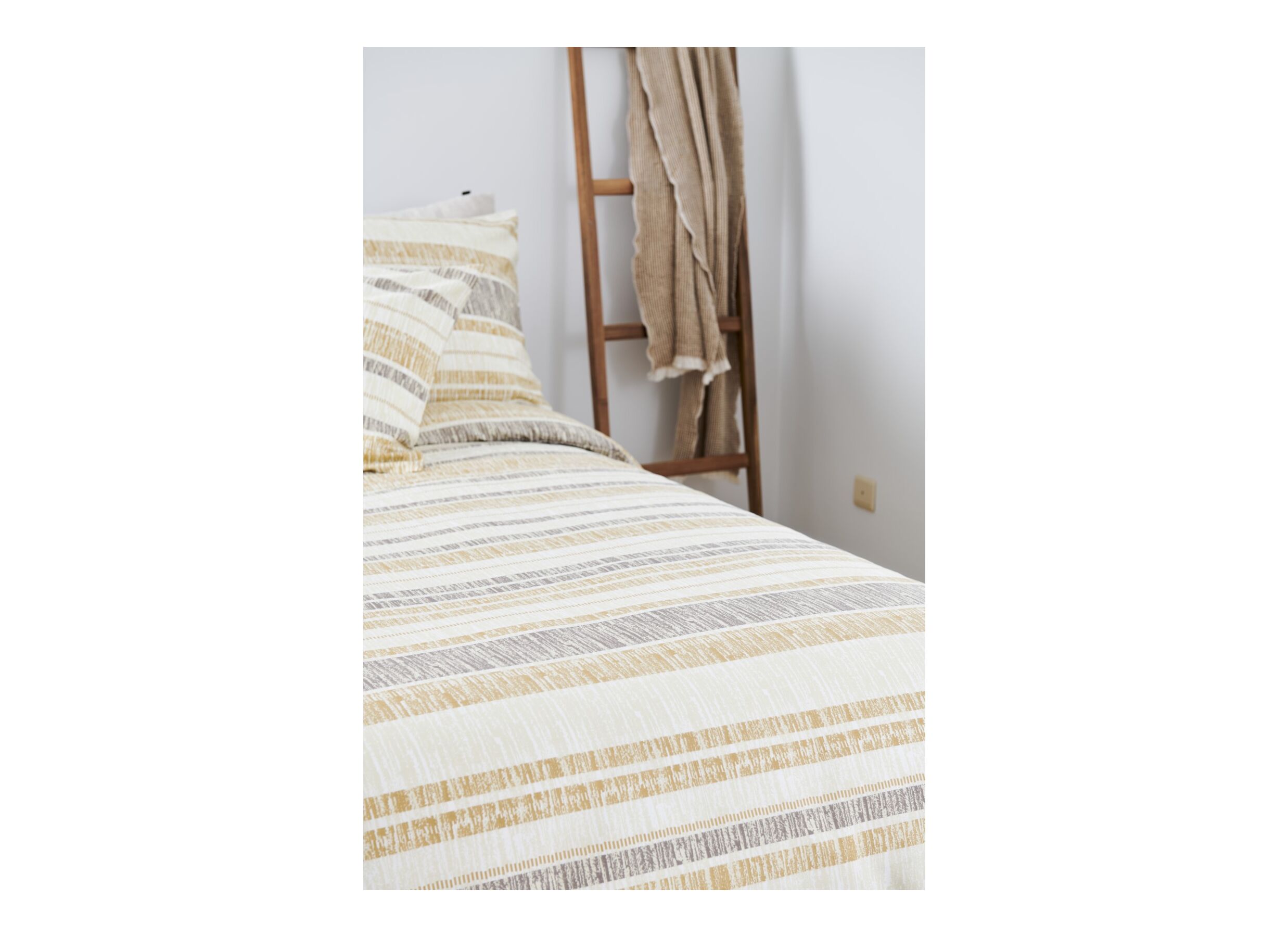 Foto ambiance - Housse de couette 200x200/220cm - satin - multicolore