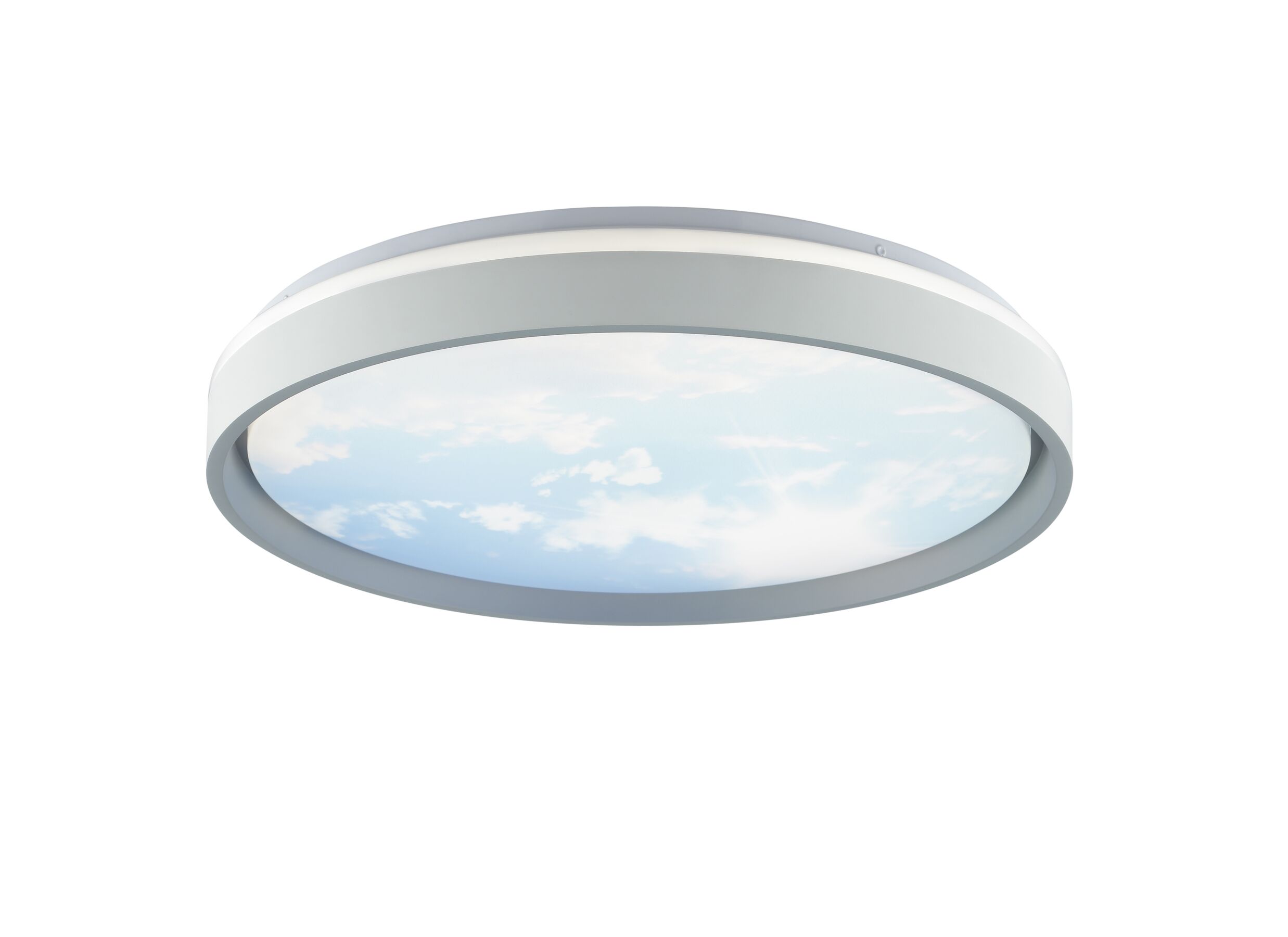 Aperçu - Plafonnier Sky Dream Ø48,5cm - blanc & gris