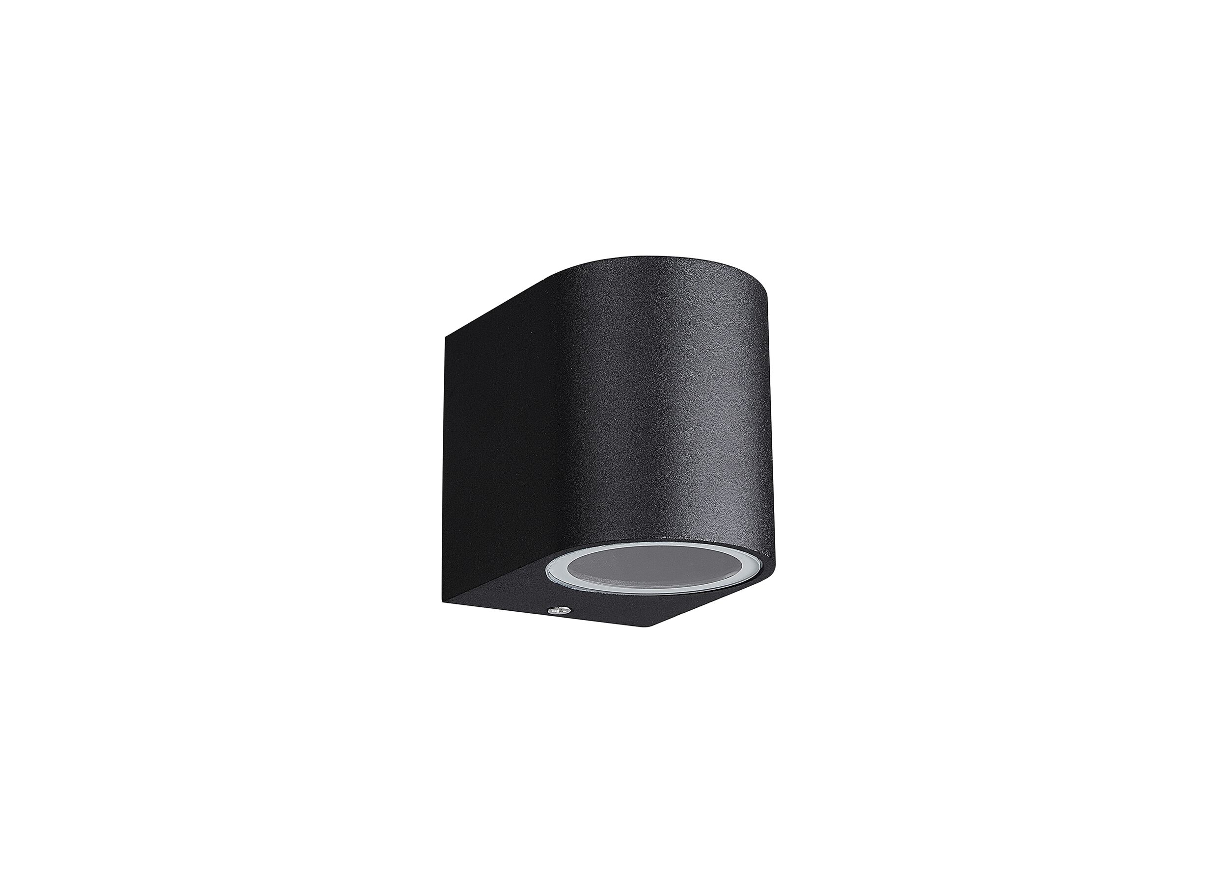 Wandlamp zwart 35W GU10