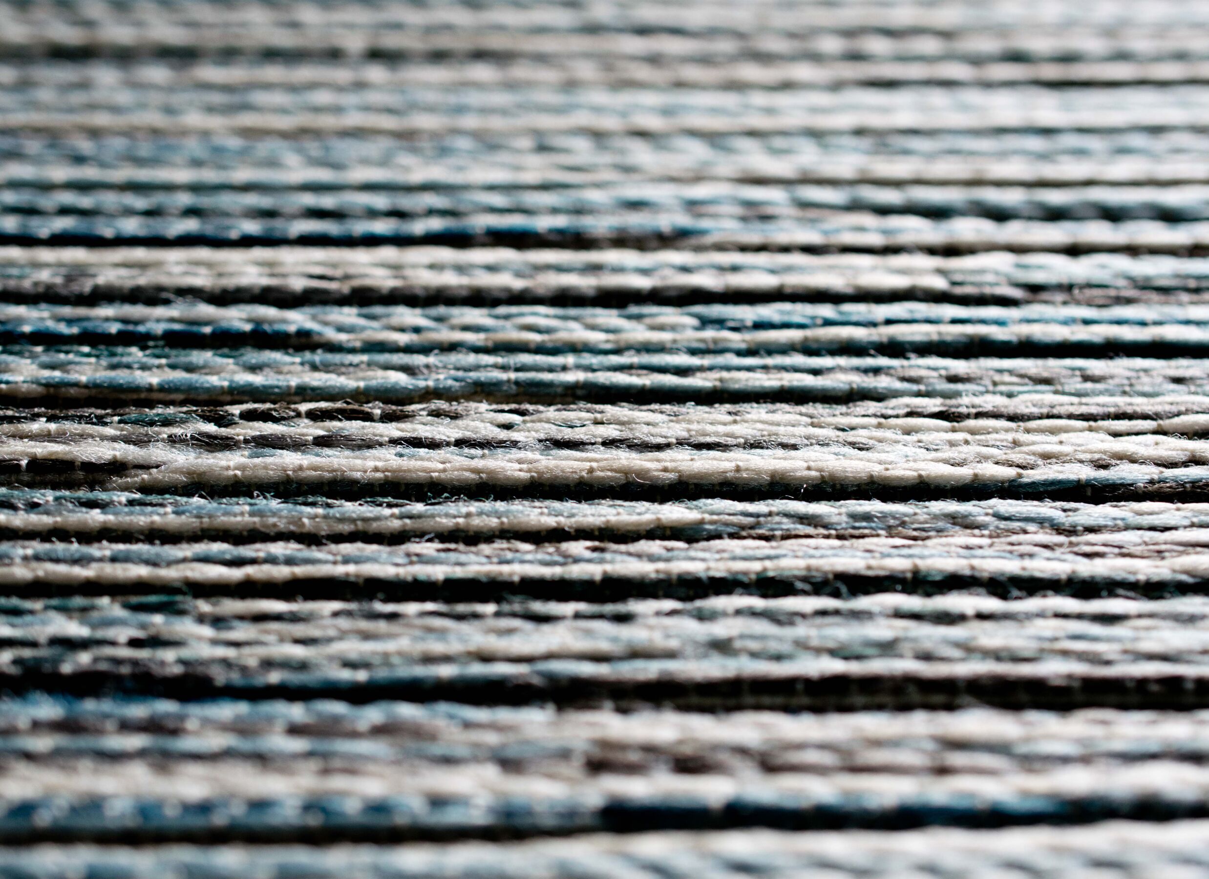 Detailfoto - Buitentapijt Brandon 240x330cm - polypropyleen - grijs & blauw