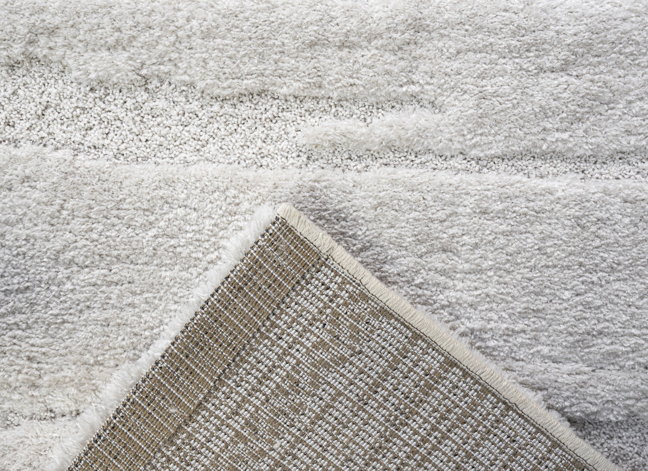 Detailfoto - Tapijt Madagaskar 160x230cm - polyester - wit