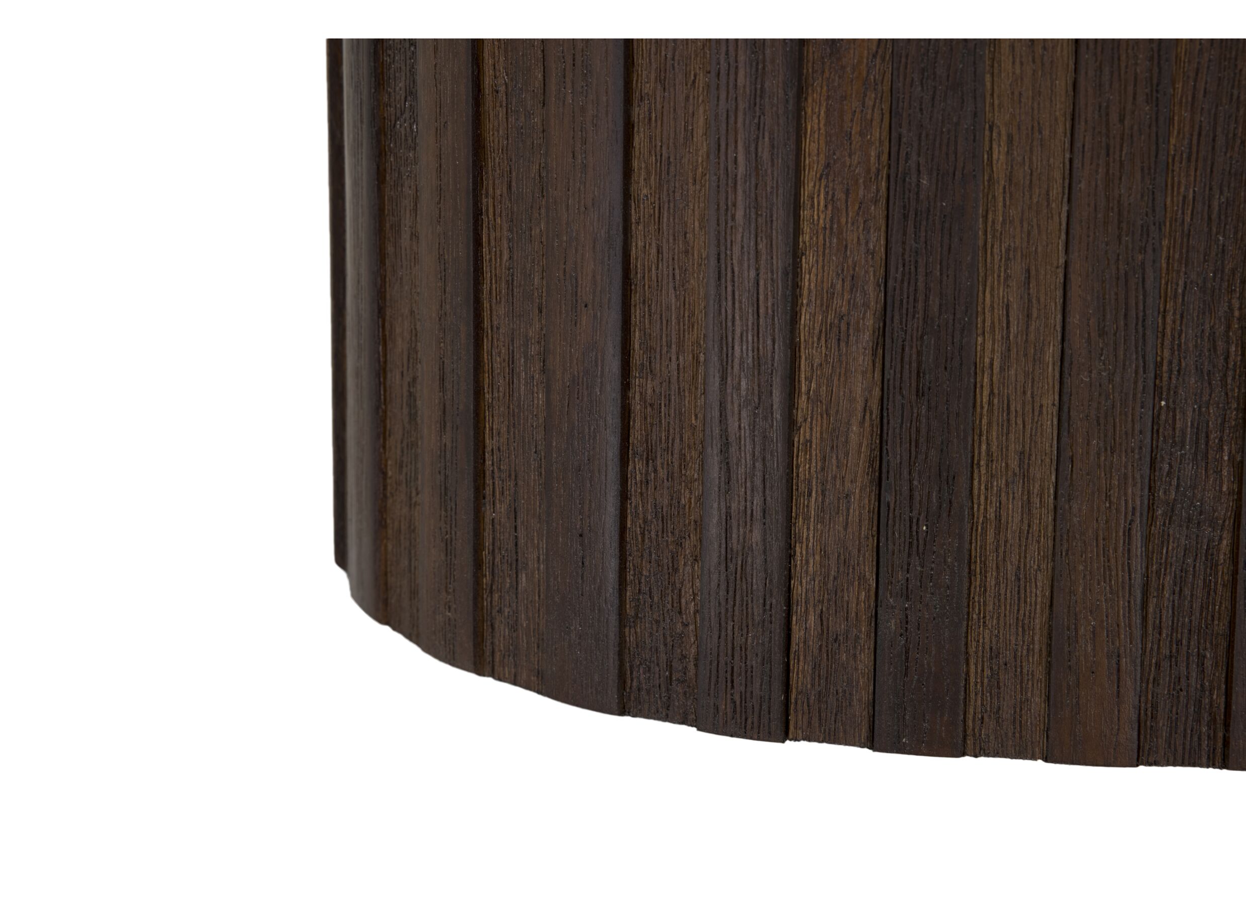 Detail - Table basse Noah teck massif ronde