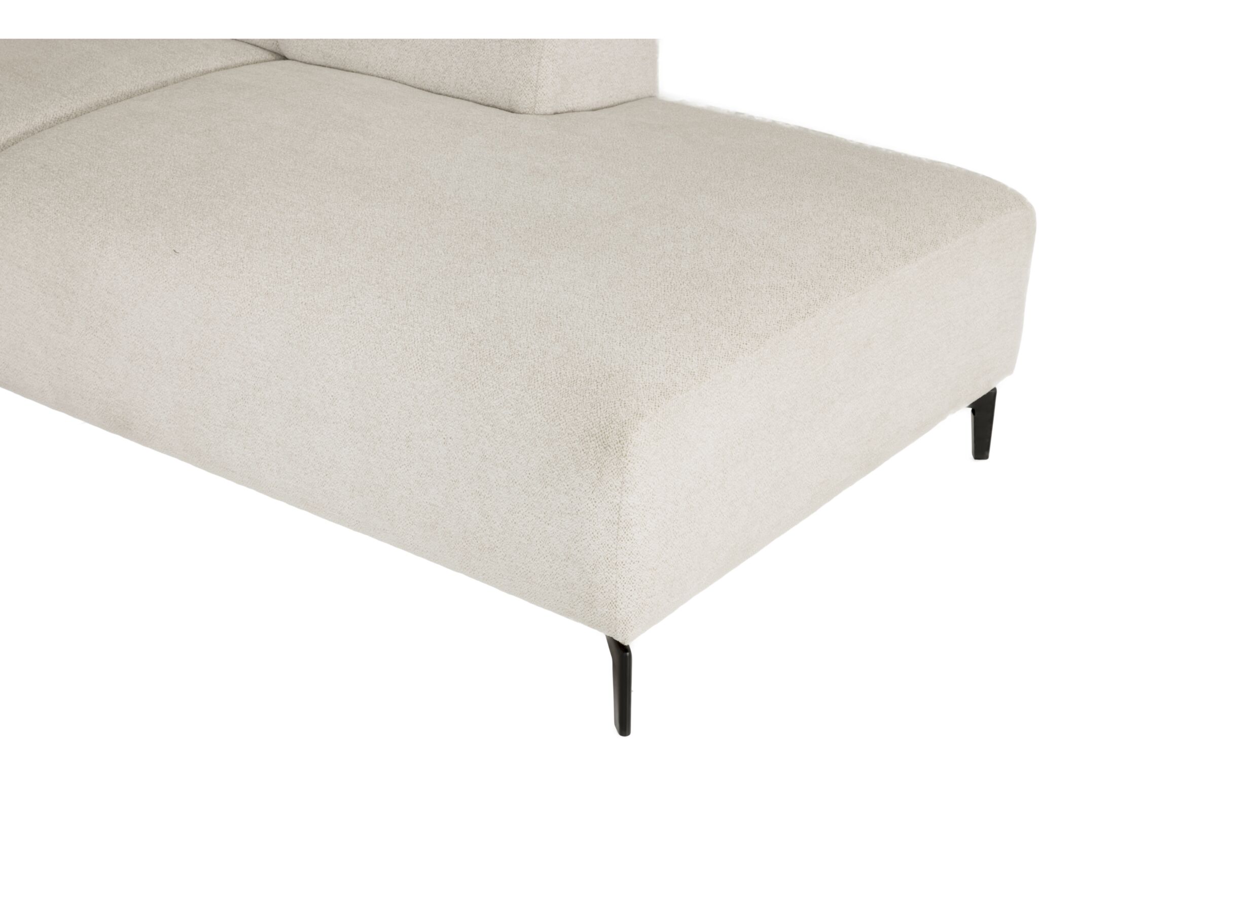 Hoeksalon Eddy 267x206cm - stof - ecru
