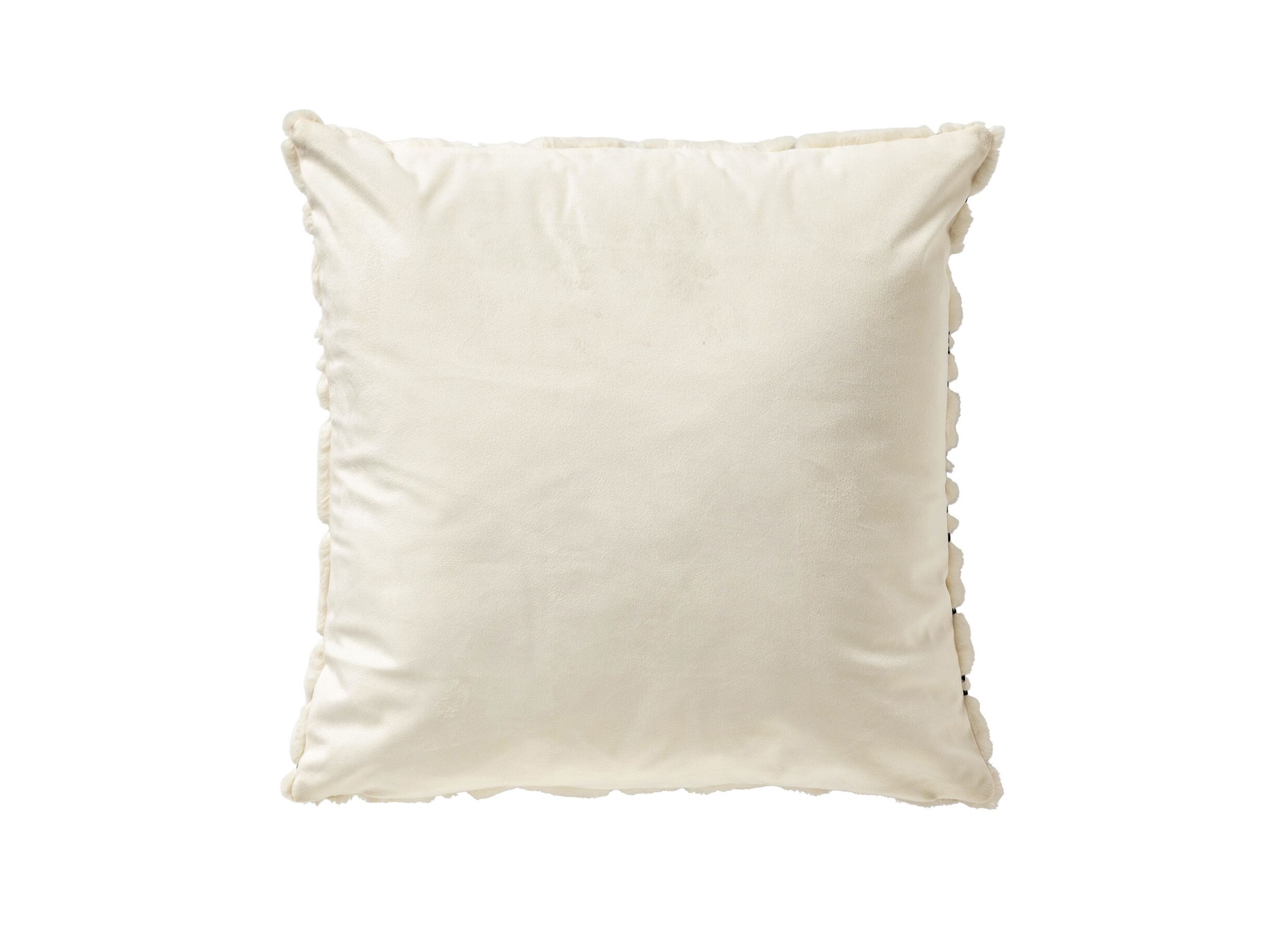 Detail - Coussin Rodin 45x45cm - polyester - tofu