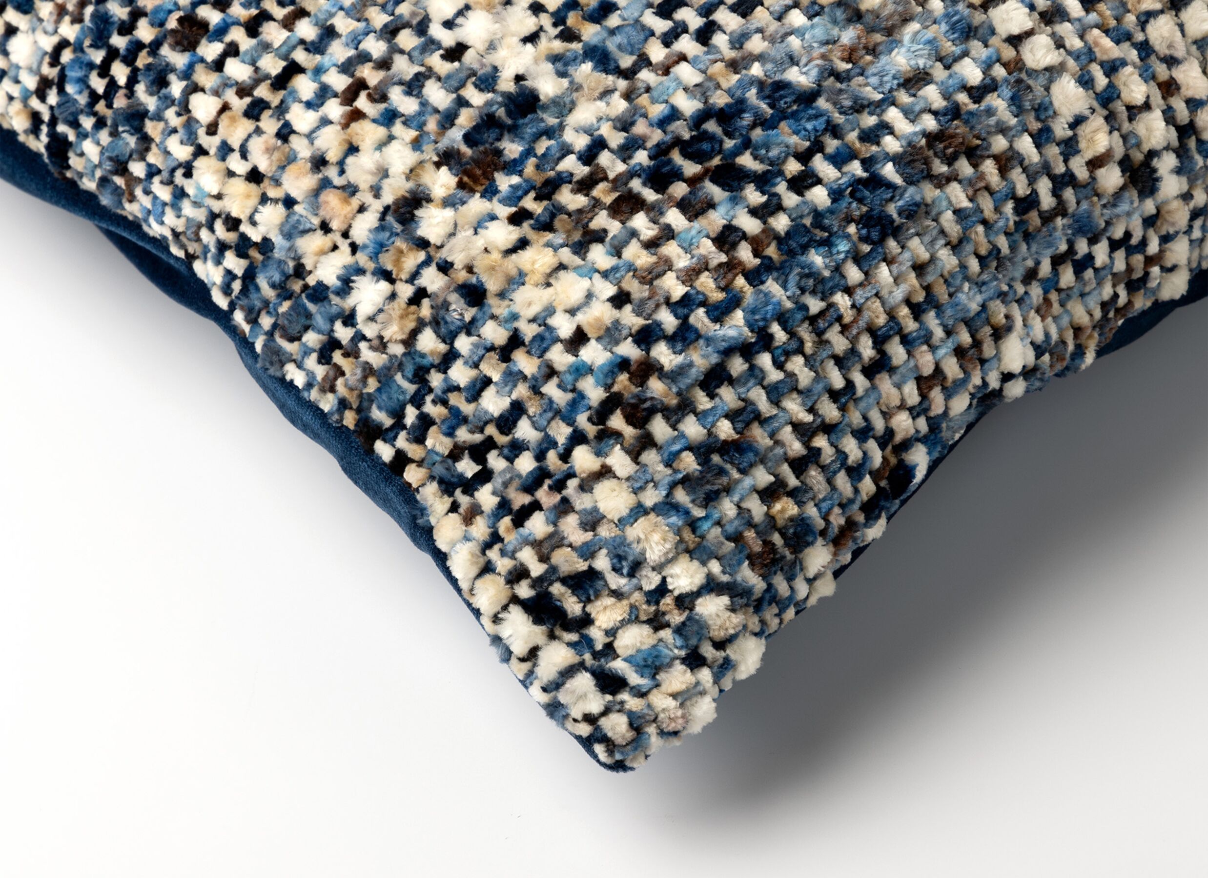 Detailfoto - Kussen Noret 45x45cm - polyester - indian teal