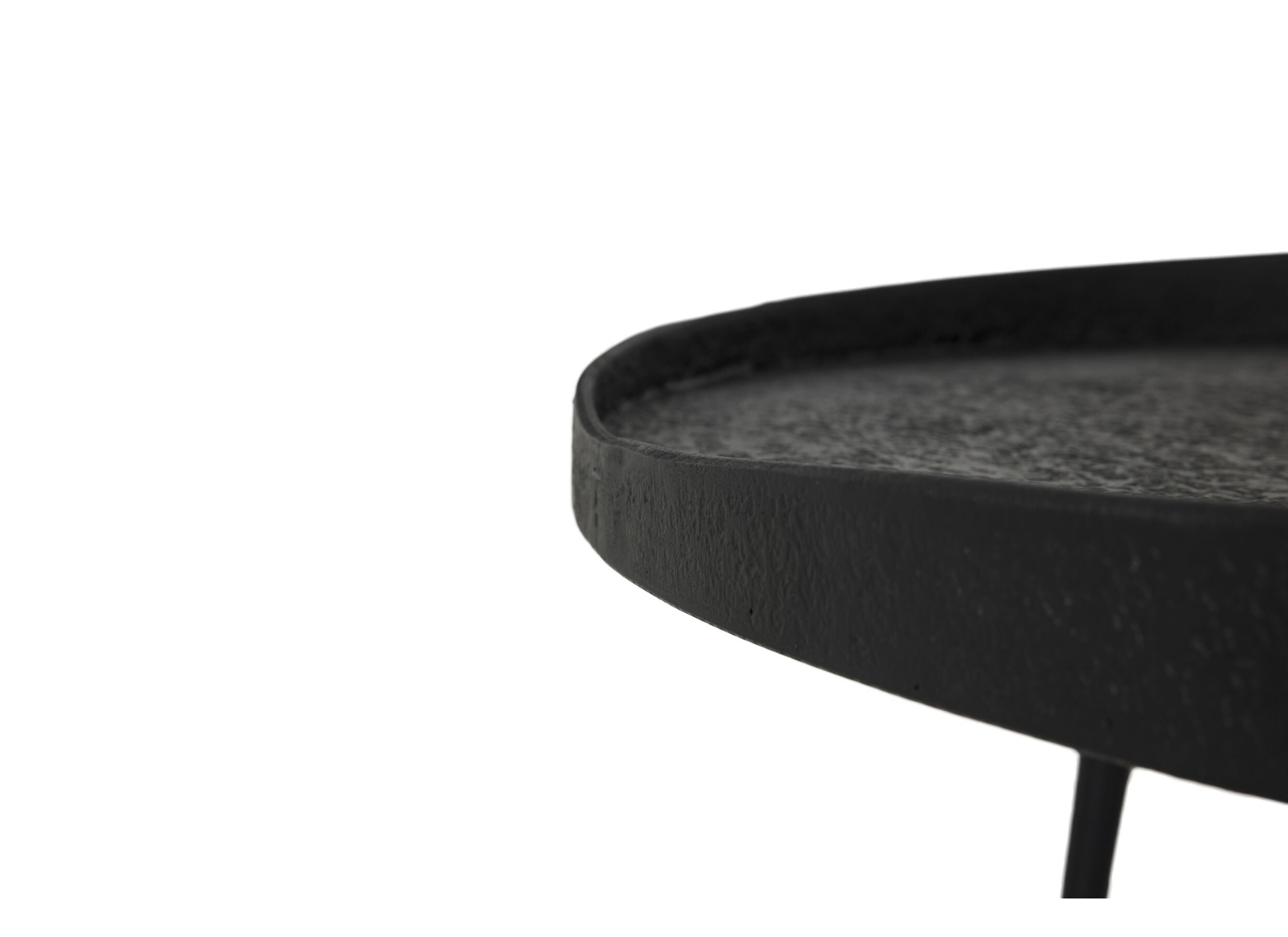 Table basse Fynn bois massif ronde