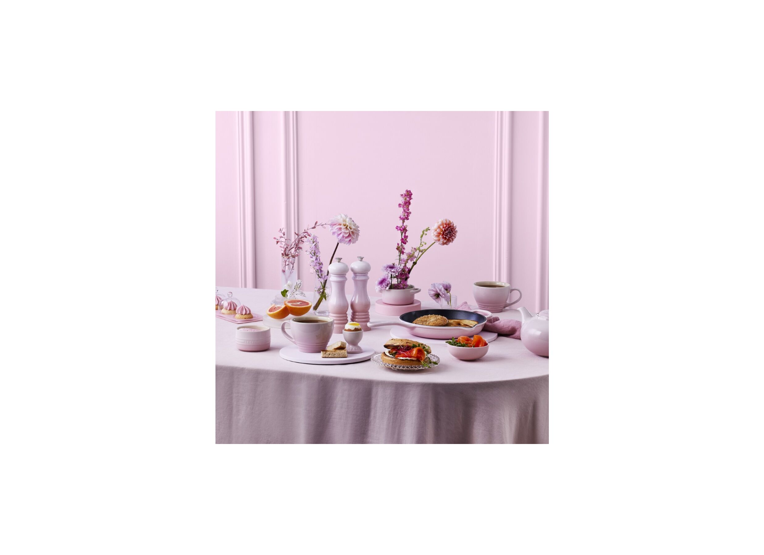 Foto ambiance - Mug Le Creuset 40cl shell pink